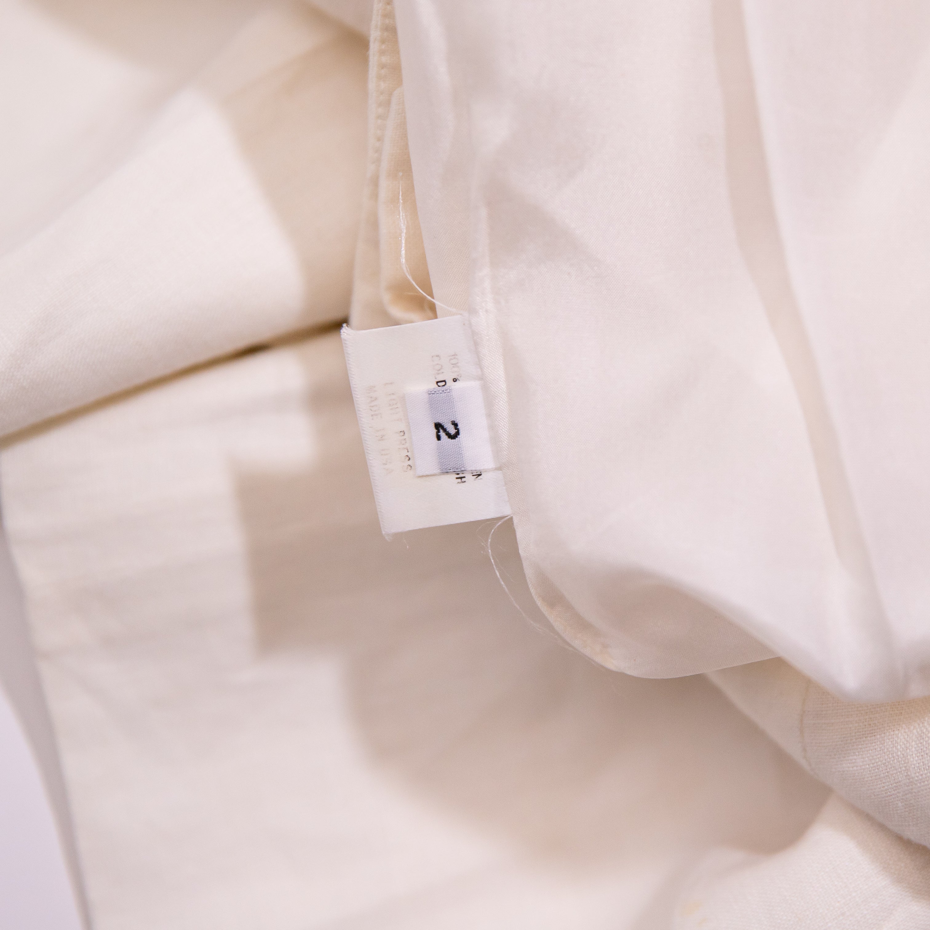 Organic John Patrick Linen Lightweight Mid Rise Straight Leg Trouser Pants Ivory