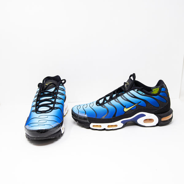 NEW Nike Men's Air Max Plus OG Low Top Lace Up Sneakers Shoes Blue Black 12