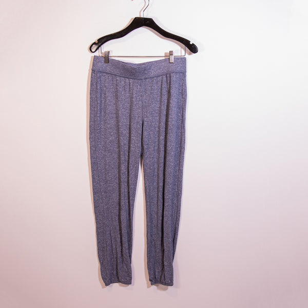 Ugg Gable Flat Panel Mid Rise Ankle Jogger Sweat Pants Blue Gray Medium