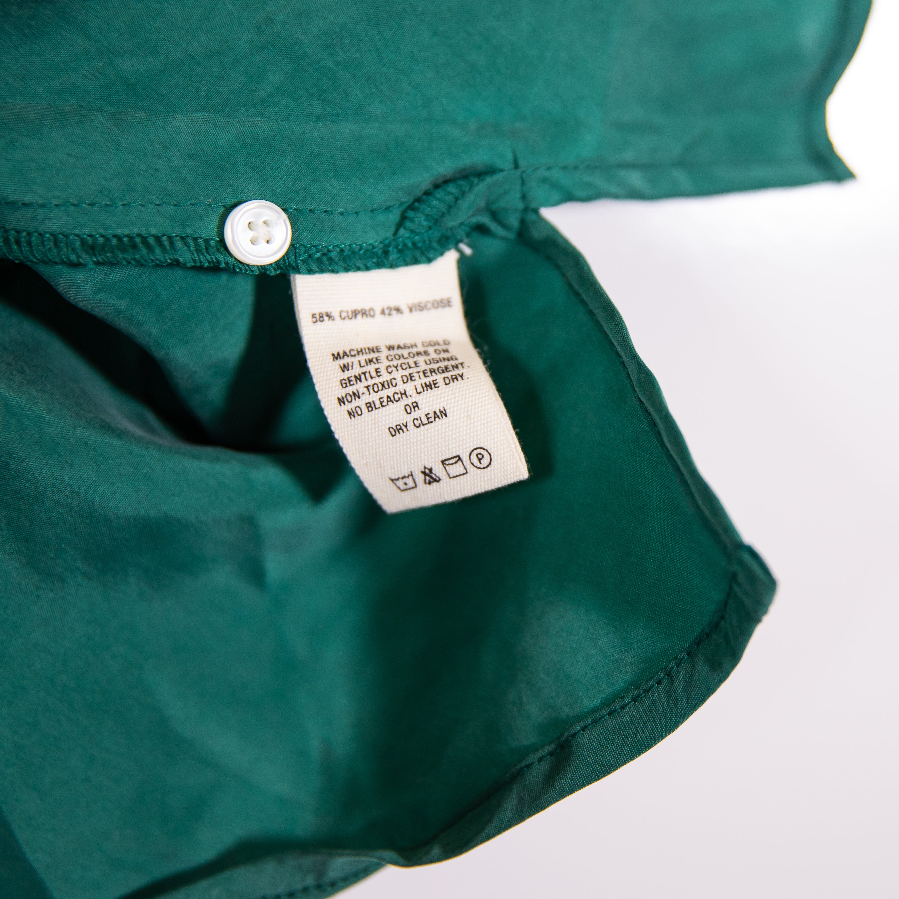 Alex Mill Cupro Microfiber Triangle Bralette Sleeveless Camisole Tank Top Green