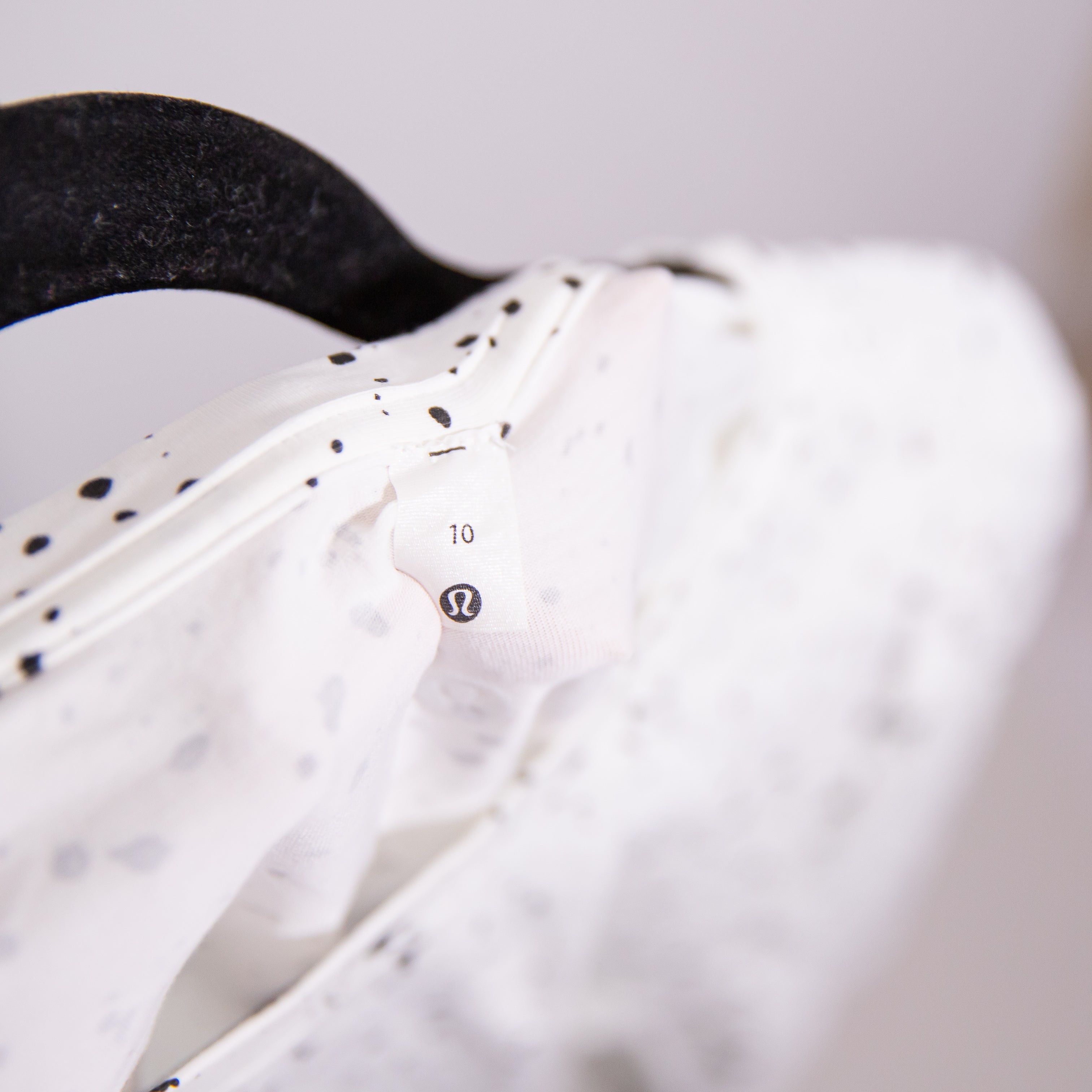 Lululemon Love Crew Short Sleeve T-Shirt Revitalize Splatter White Graphite Grey