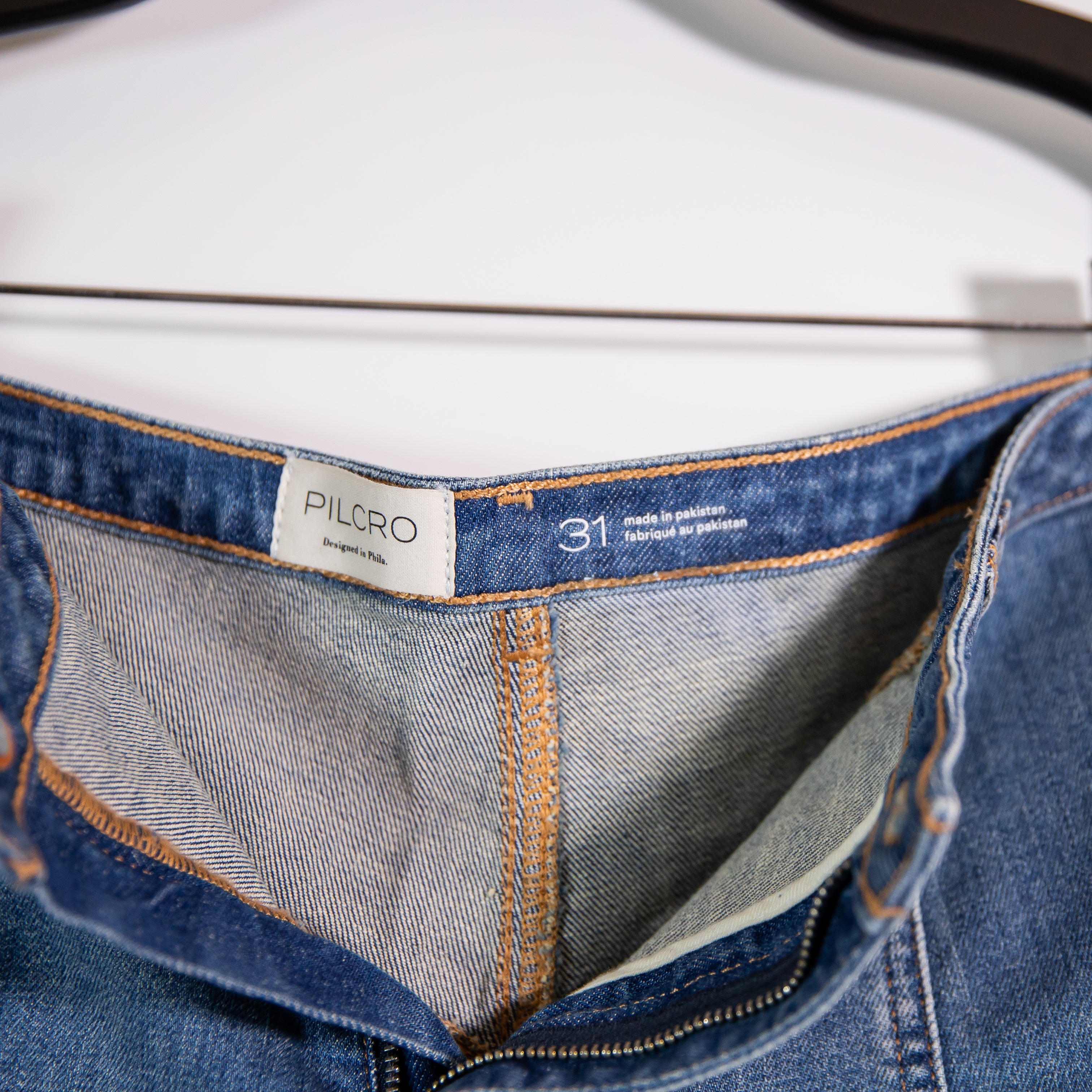 NEW Pilcro Anthropologie Cotton Stretch Low Rise Mini Denim Jean Shorts Blue 31