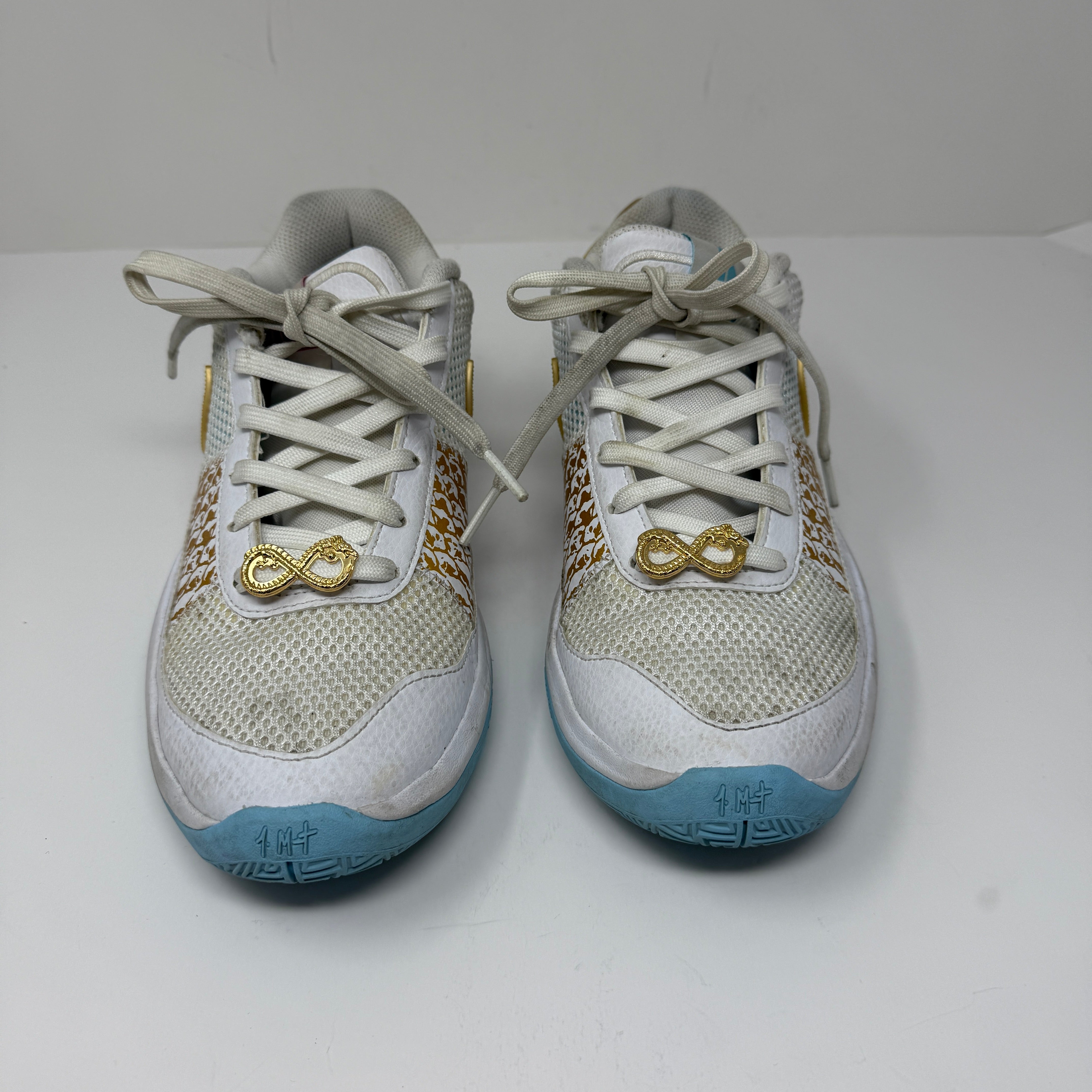 Nike FV1290-100 Ja Morant 1 Chinese New Year Low Top Sneakers Malachite Platinum