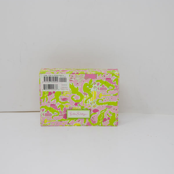 NEW Lilly Pulitzer 2 Decks Of Playing Game Cards with Score Pad Frisky Business