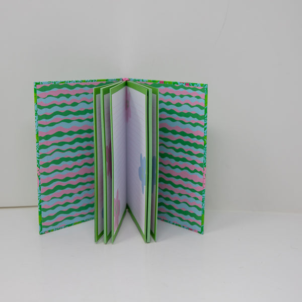 NEW Lilly Pulitzer A Day In The life Lined Journal Notebook Alligator Print