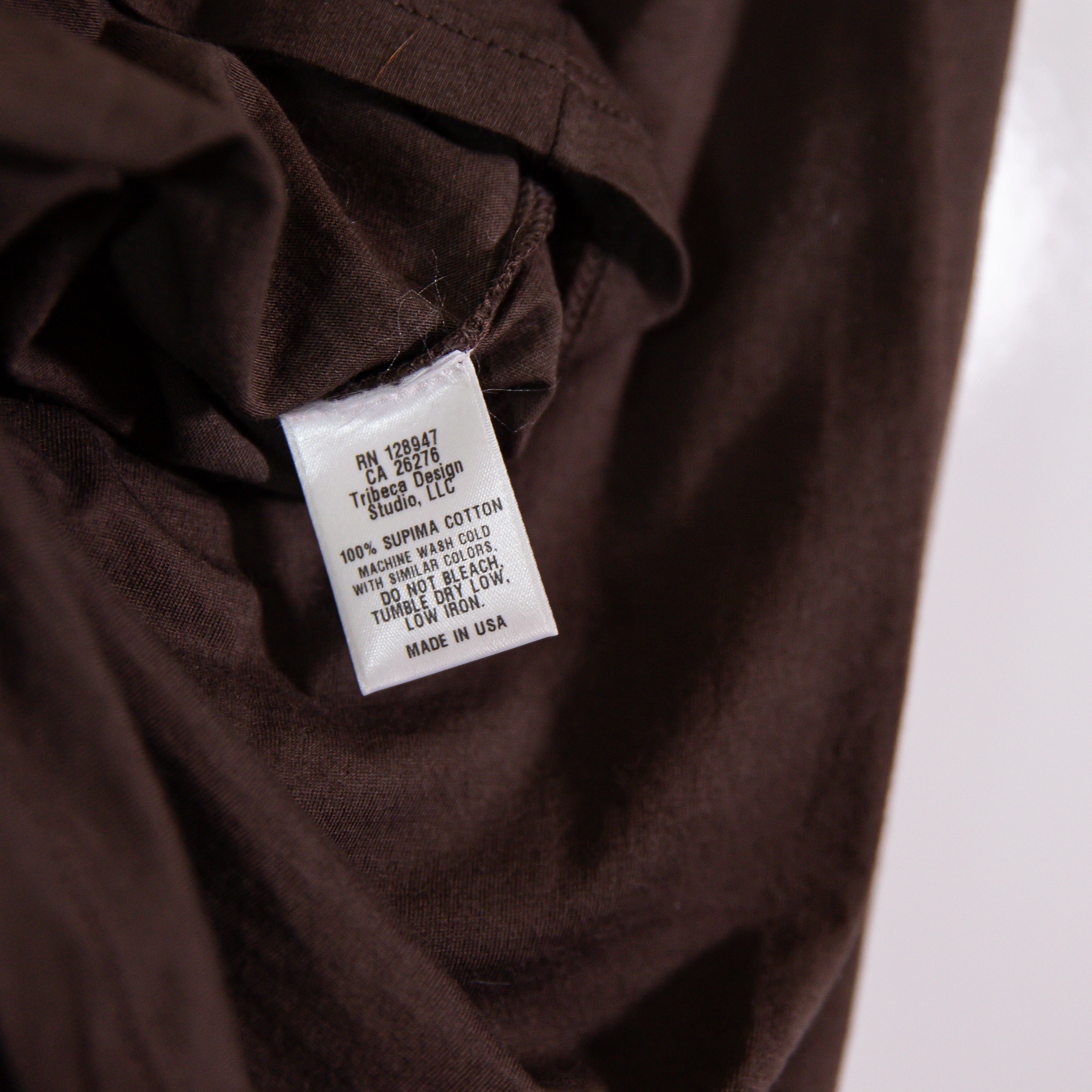 Nili Lotan Mariela Cotton Lightweight Jersey Crew Neck Short Sleeve Tee Shirt XS