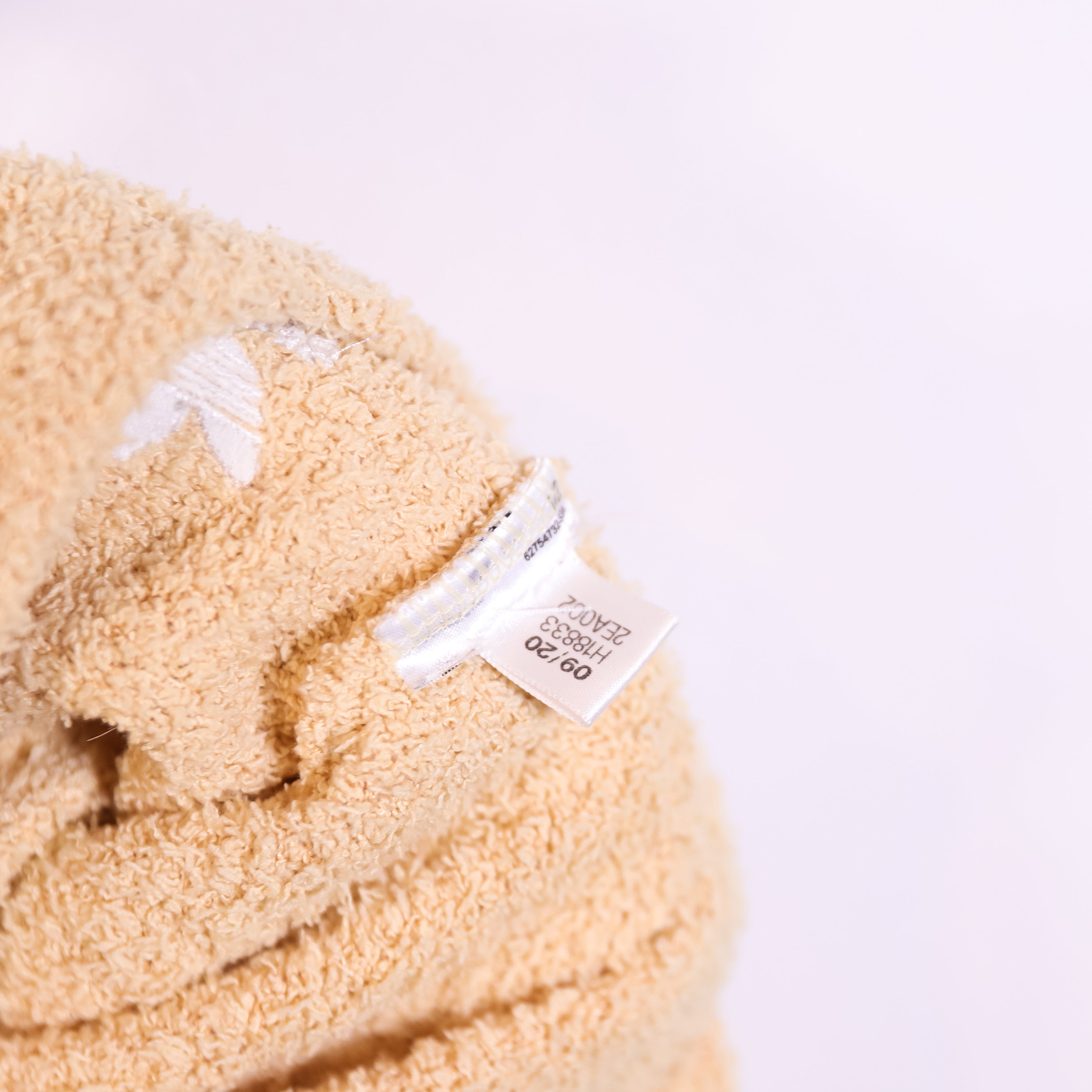 Adidas Originals Relaxed Fluffy Knit Stretch Ruched Cropped Top Hazy Beige S