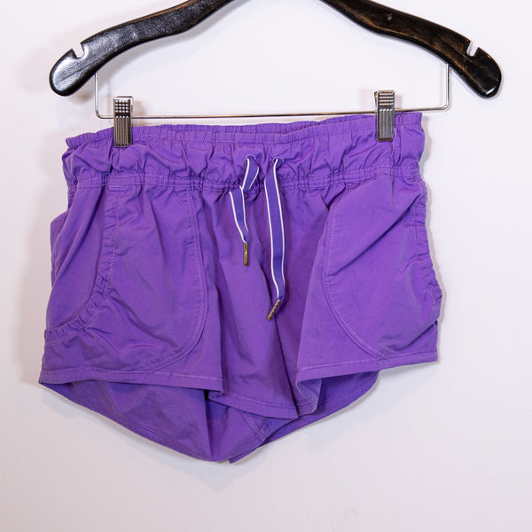 Lululemon Women's Work It Out Athletic Work Out Running Short Power Purple 4