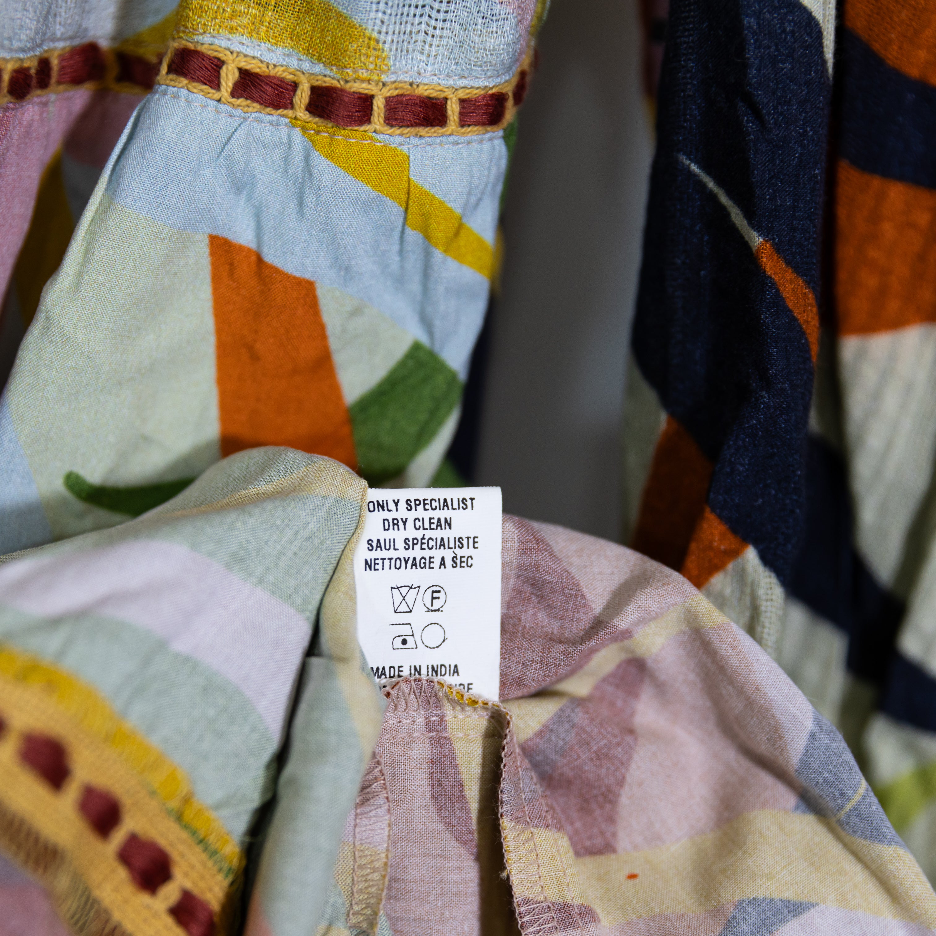 NEW Conditions Apply x Anthropologie Bl-nk Tiered Leaf Duster Tropical Cardigan