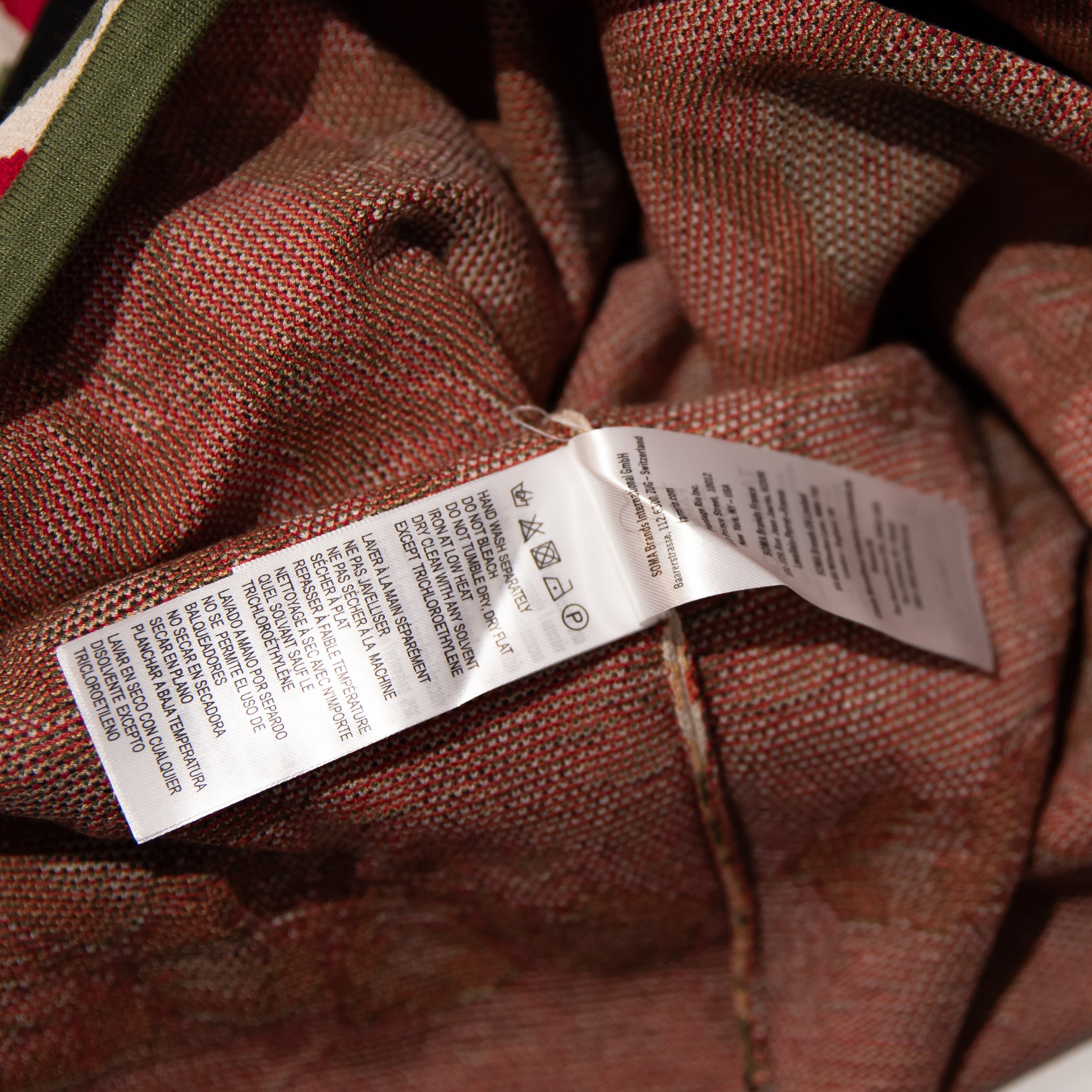 NEW Farm Rio Sand Garden Tapestry Knit Stretch Square Neck Sweater Midi Dress XS