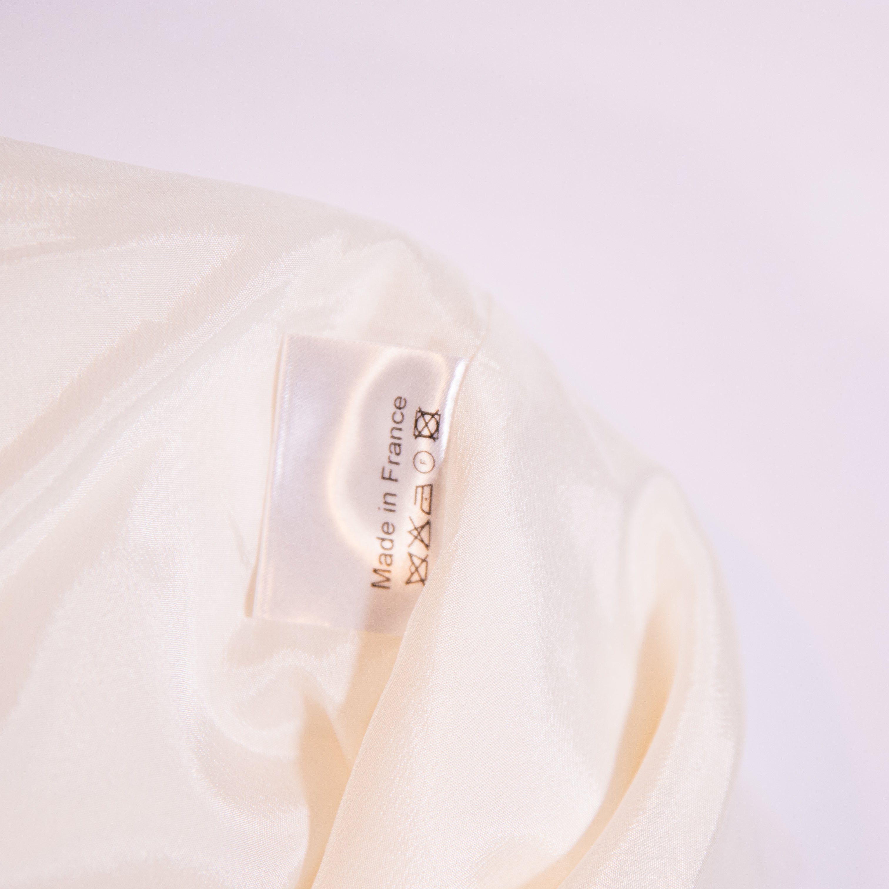 Andrew GN Linen Woven Textured Weave Fringe Snap Button Bow Tie Back Jacket 38