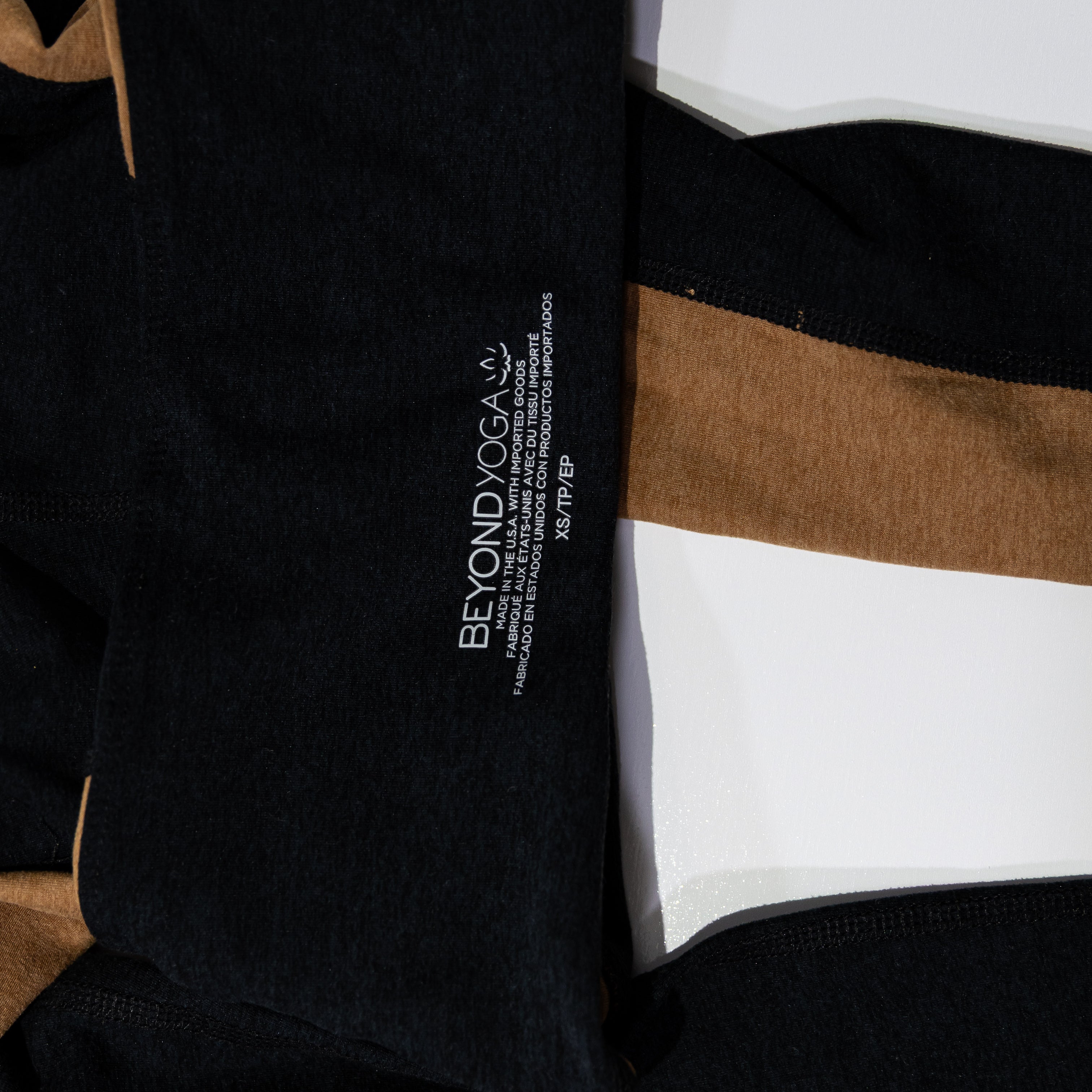 Beyond Yoga Spacedye Vitality Colorblock High Waisted Midi Legging Darkest Night
