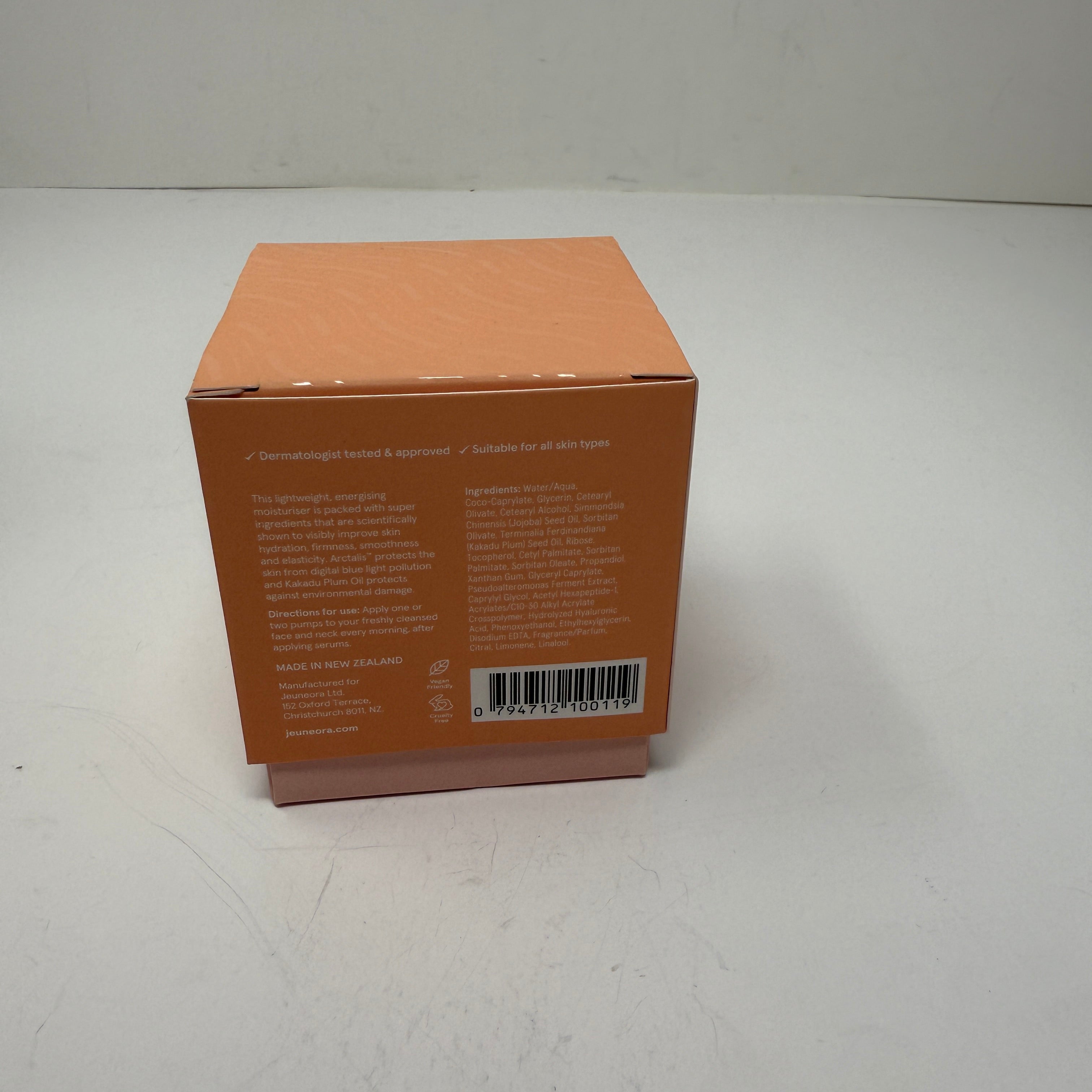 NEW Jeuneora GoLightly Plump &amp; Protect Day Cream Moisturizing Lotion Full Size