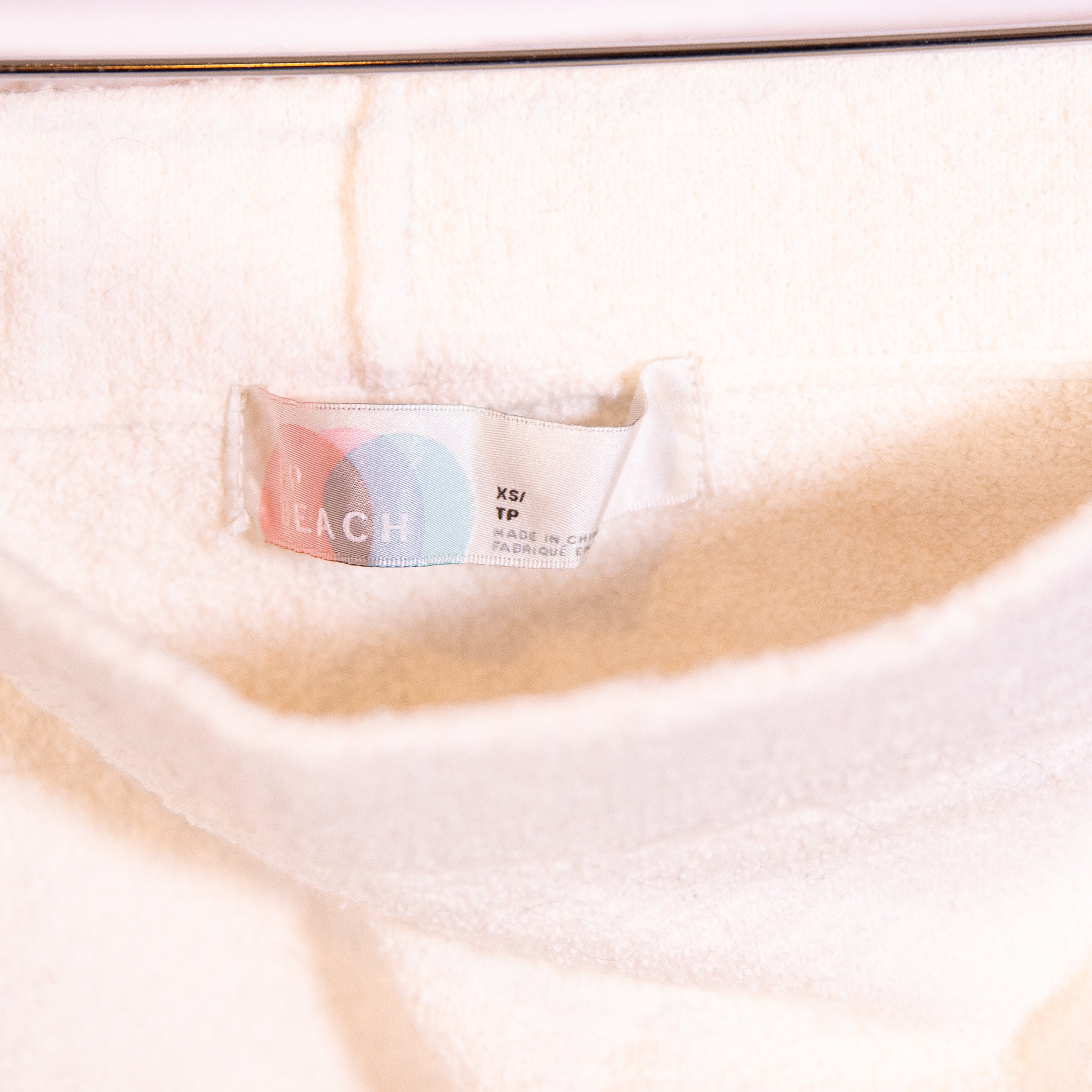 Free People Beach Cotton Blend Knit Stretch Ruched Tie Side Mini Sweater Skirt