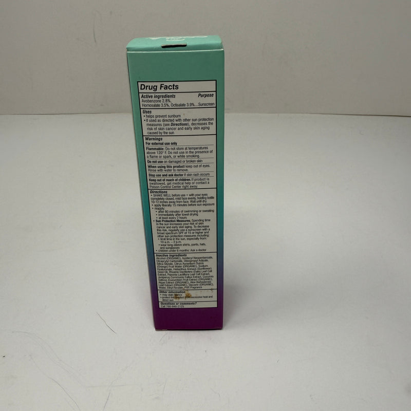 NEW Coola Suncare Classic Face Makeup Setting Spray SPF30 1.5 fl oz