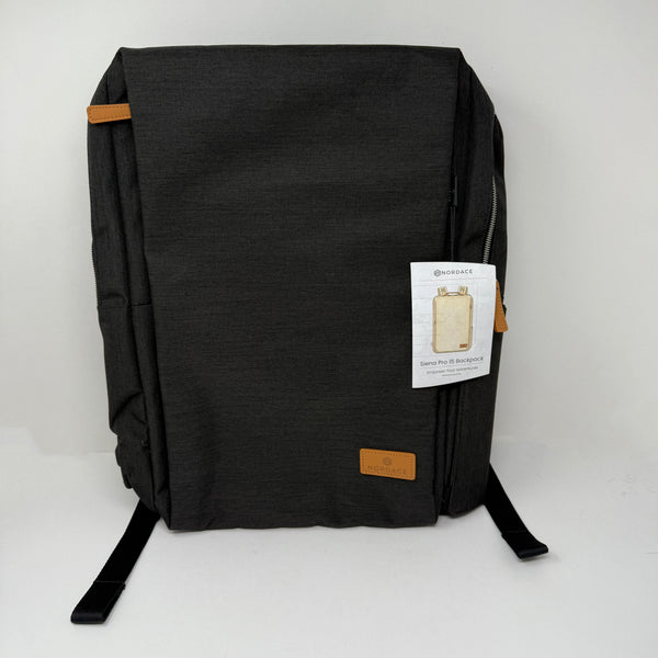 NEW Nordace Sienna Pro 15 Backpack Laptop Travel School Work Purse Bag Black
