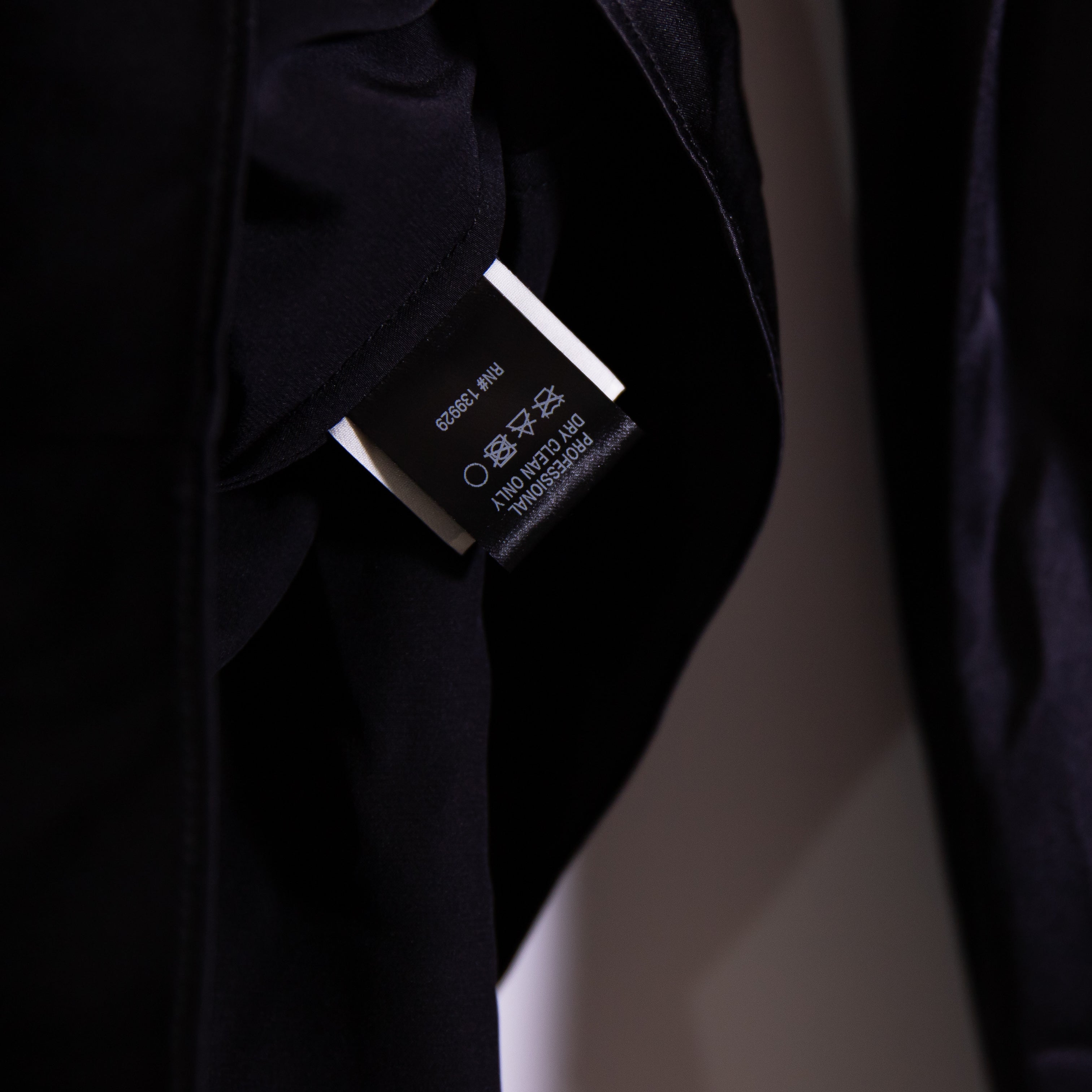 Adam Lippes Bandera Bandana Overlay Collar Silk Satin Long Sleeve Blouse Shirt 8