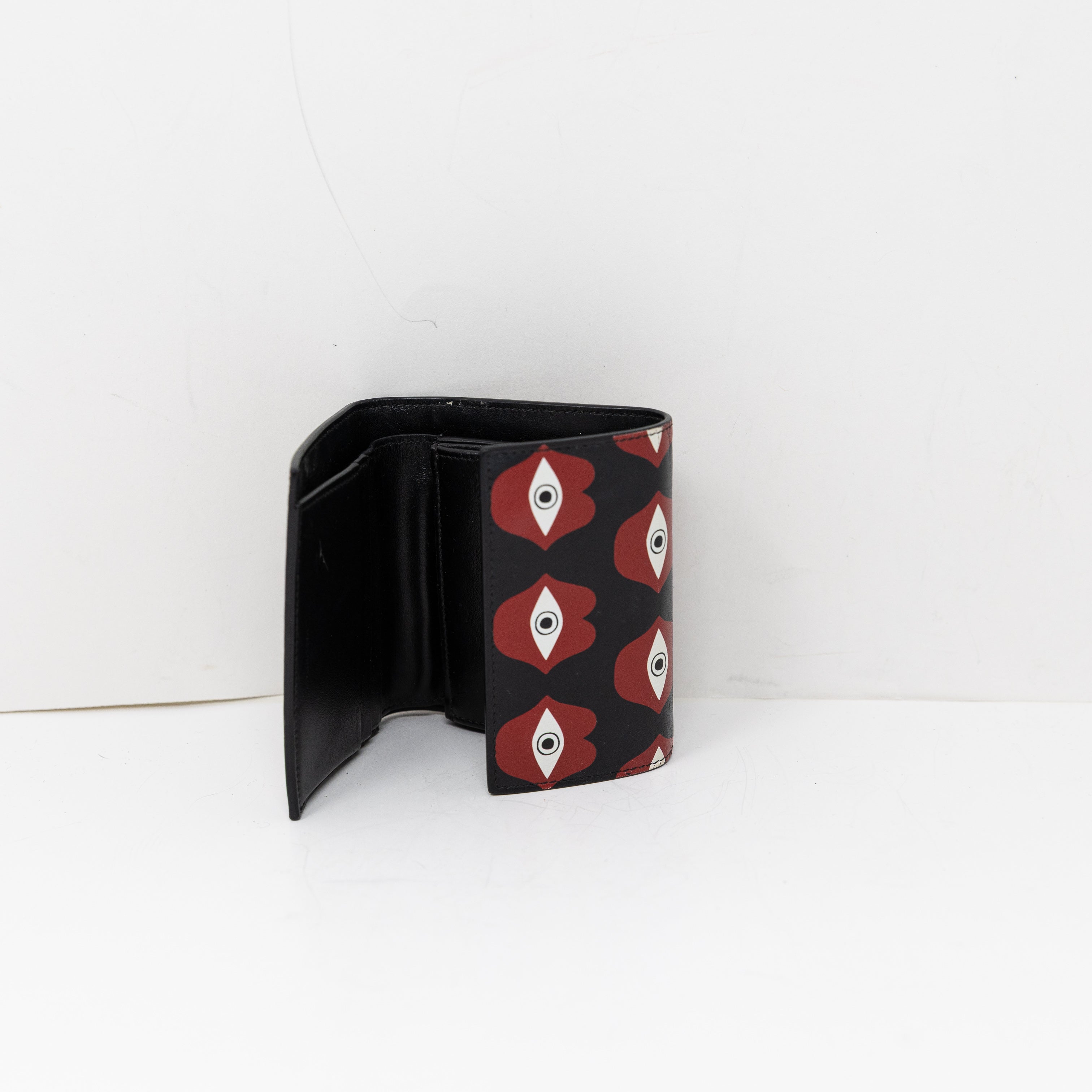 Celine 2019 x Anneli Sanaye Henriksson Telepathic Love Graphic Compact Wallet