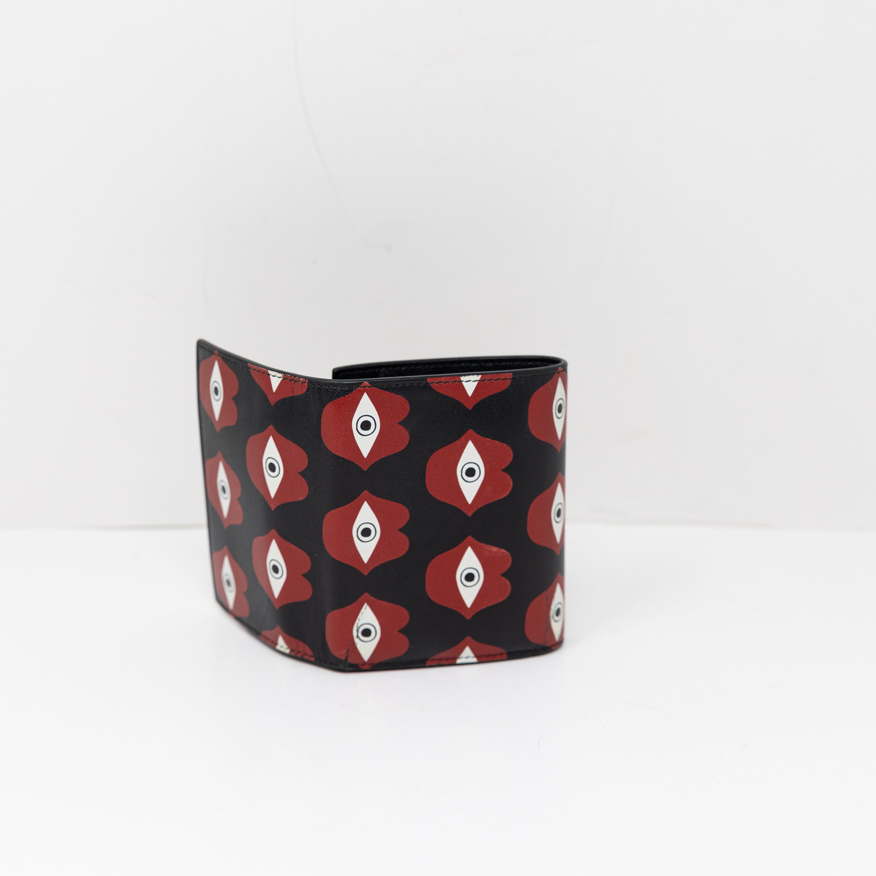 Celine 2019 x Anneli Sanaye Henriksson Telepathic Love Graphic Compact Wallet