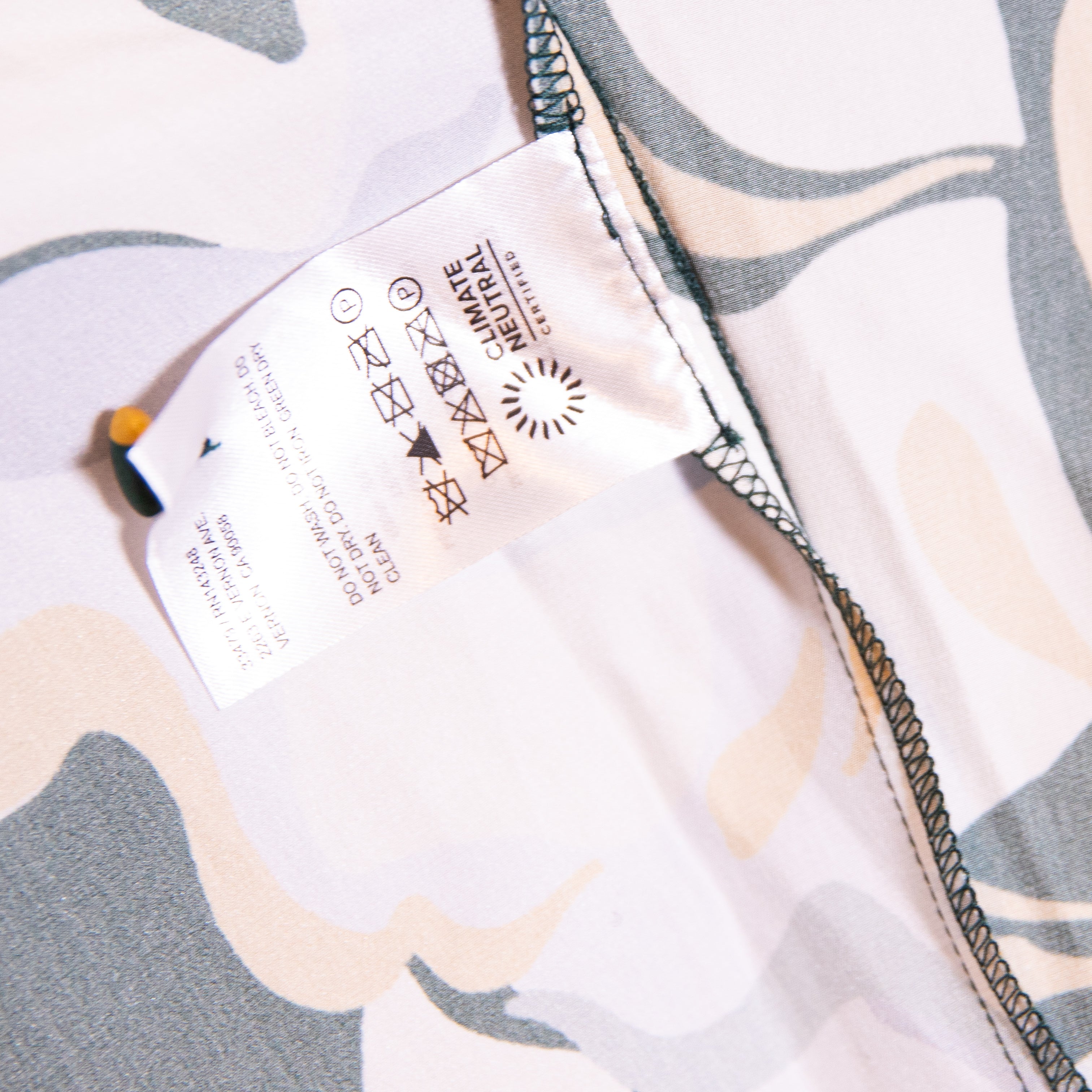 Reformation Chrisley Silk Satin Floral Flower Abstract Print Mini Wrap Dress XS