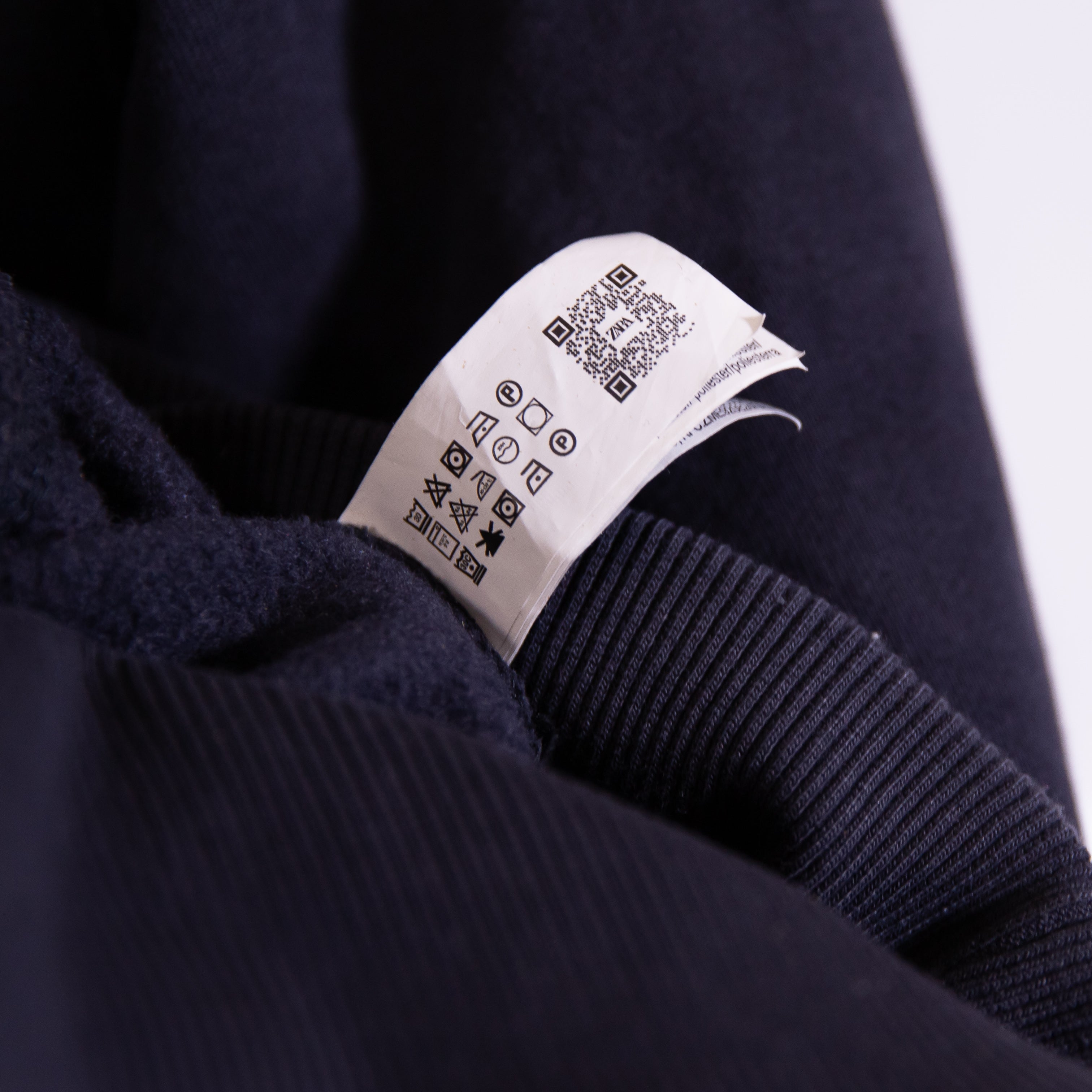 Zara Women's Cotton Fleece Lined Heavy Knit Pullover Hoodie Sweatshirt Sweater M