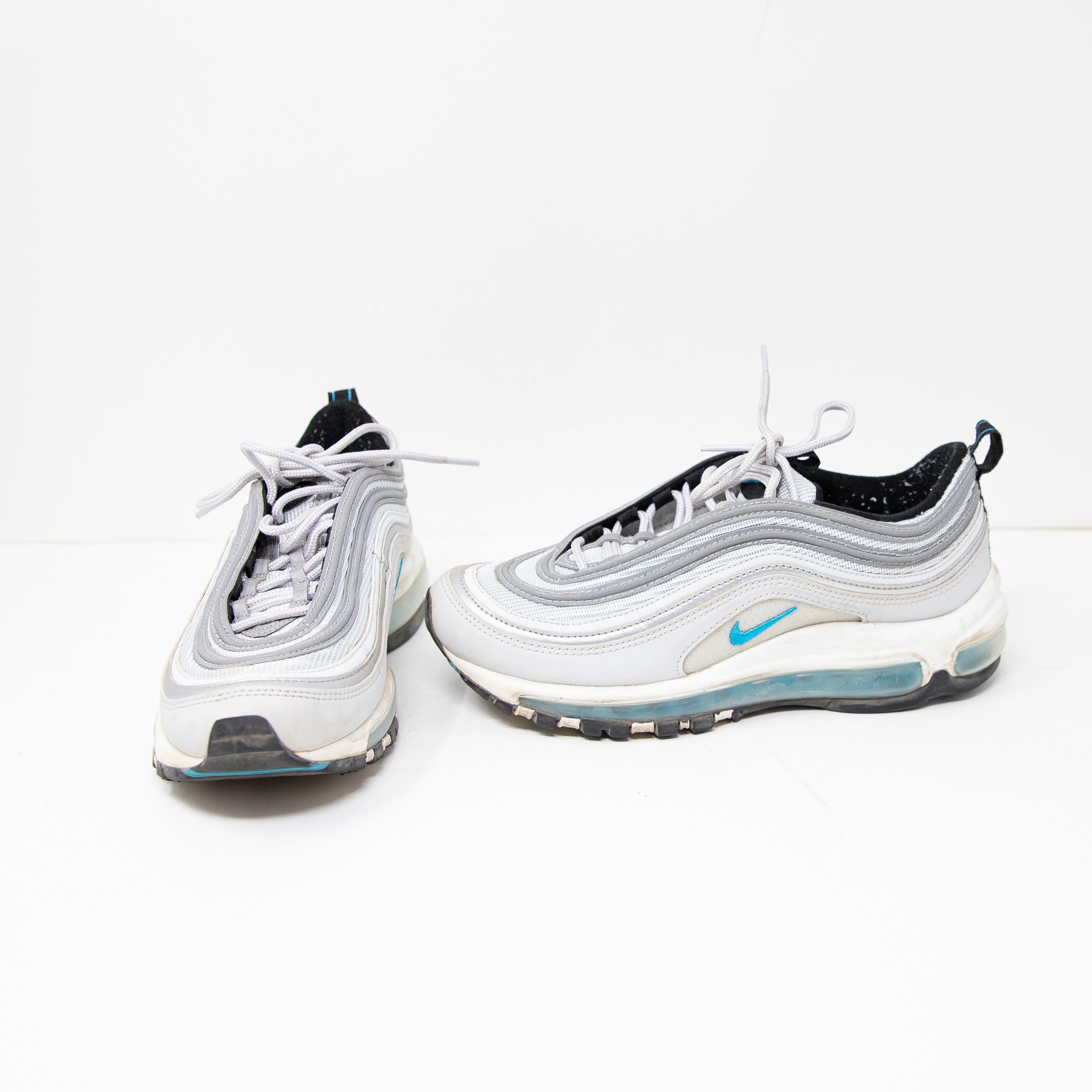 Nike Women's Air Max 97 Marina Blue 917647-001 Low Top Lace up Sneakers Shoes 7