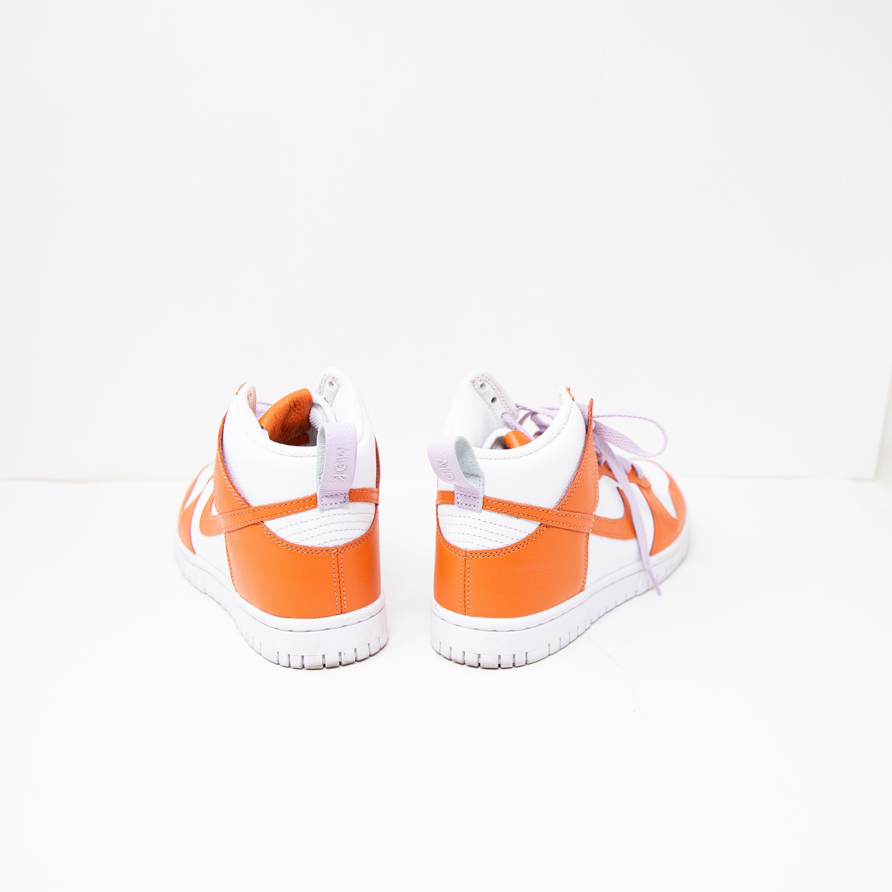 Nike Women's Dunk High Top Retro SE Monarch Leather Sneakers Shoes DV7222-900 7