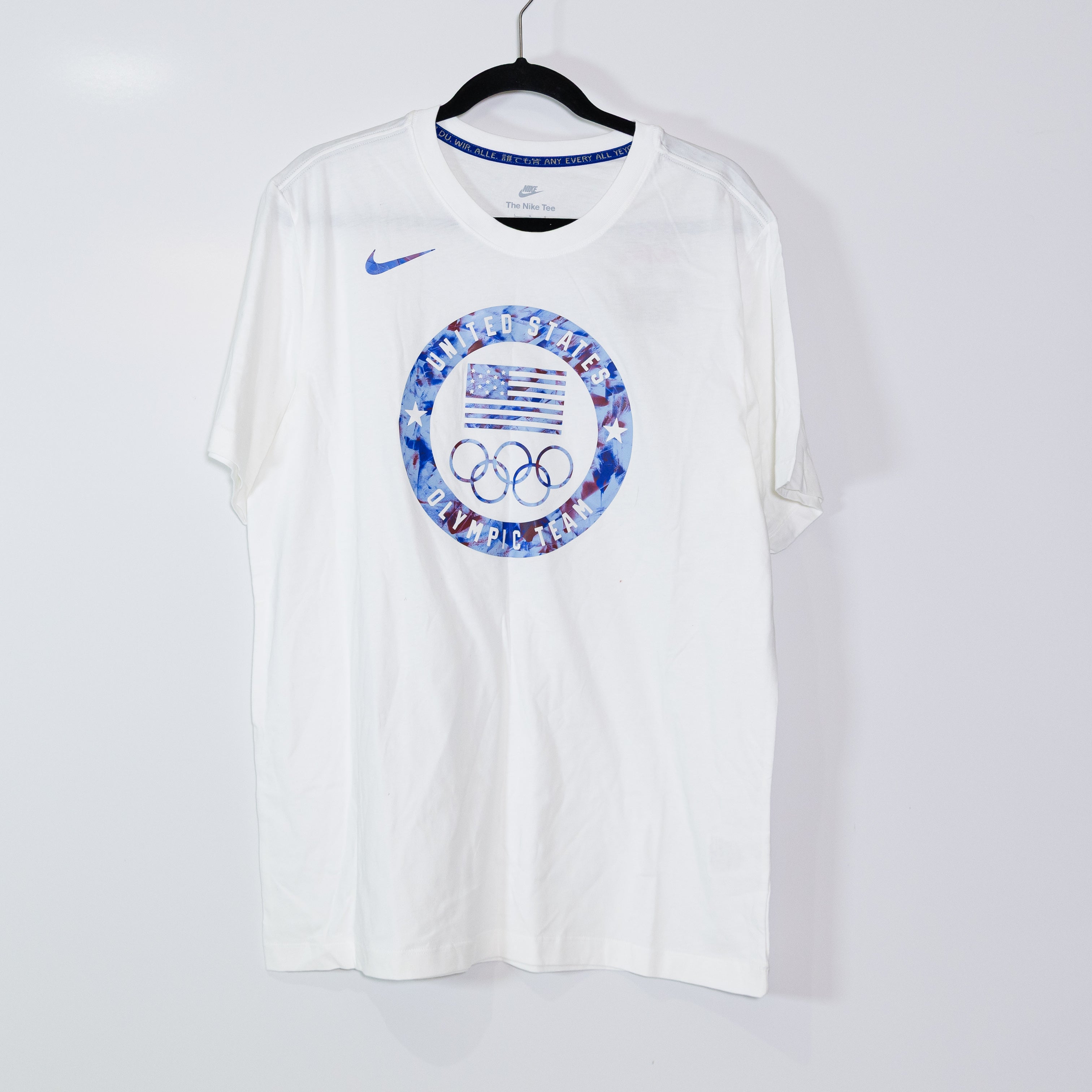 NEW Nike Men’s ACG USA Olympic Team Issued Cotton Crew Neck Tee Shirt Top Large