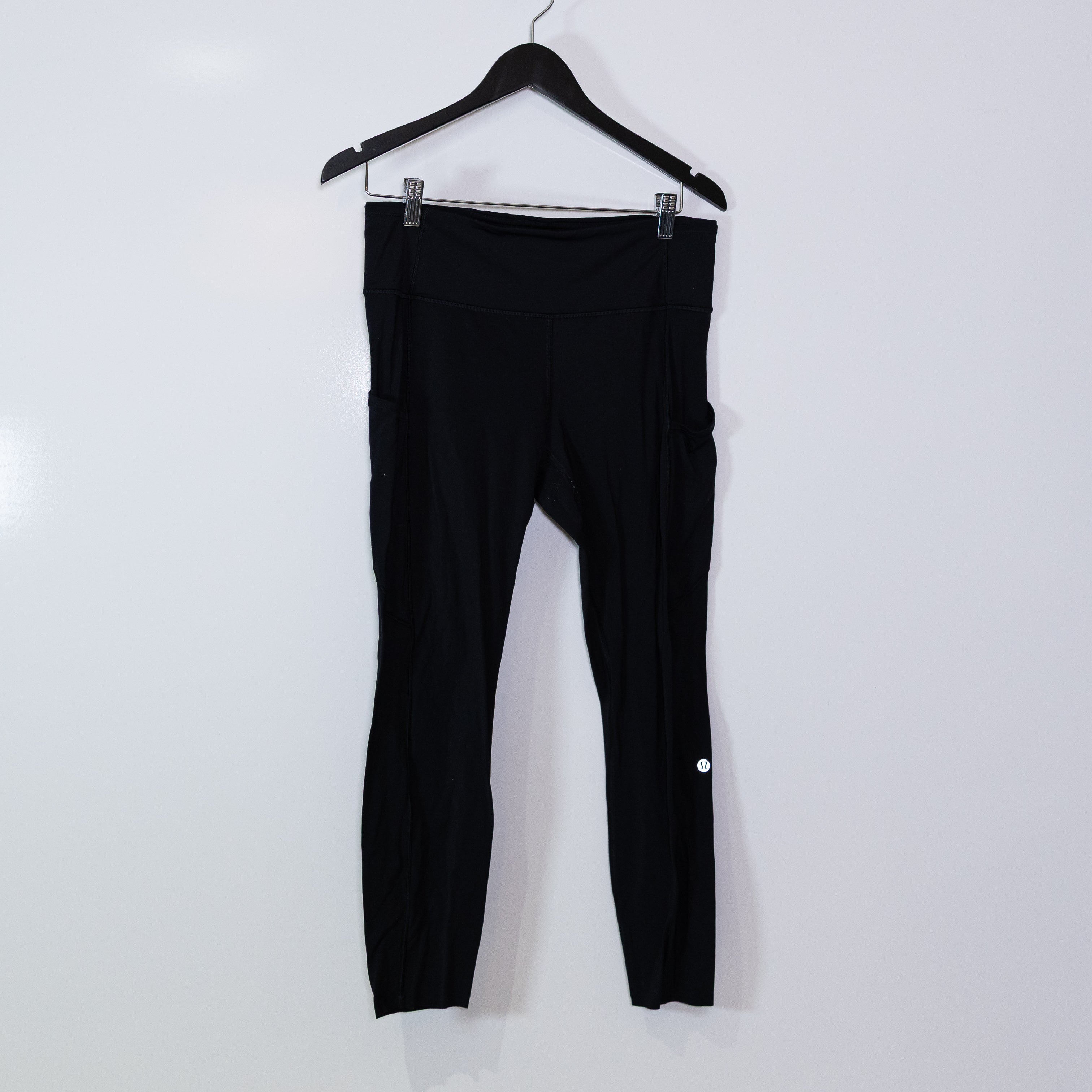 Lululemon Women's Fast & Free High Waisted 7/8 Athletic work Out Tight Black 10