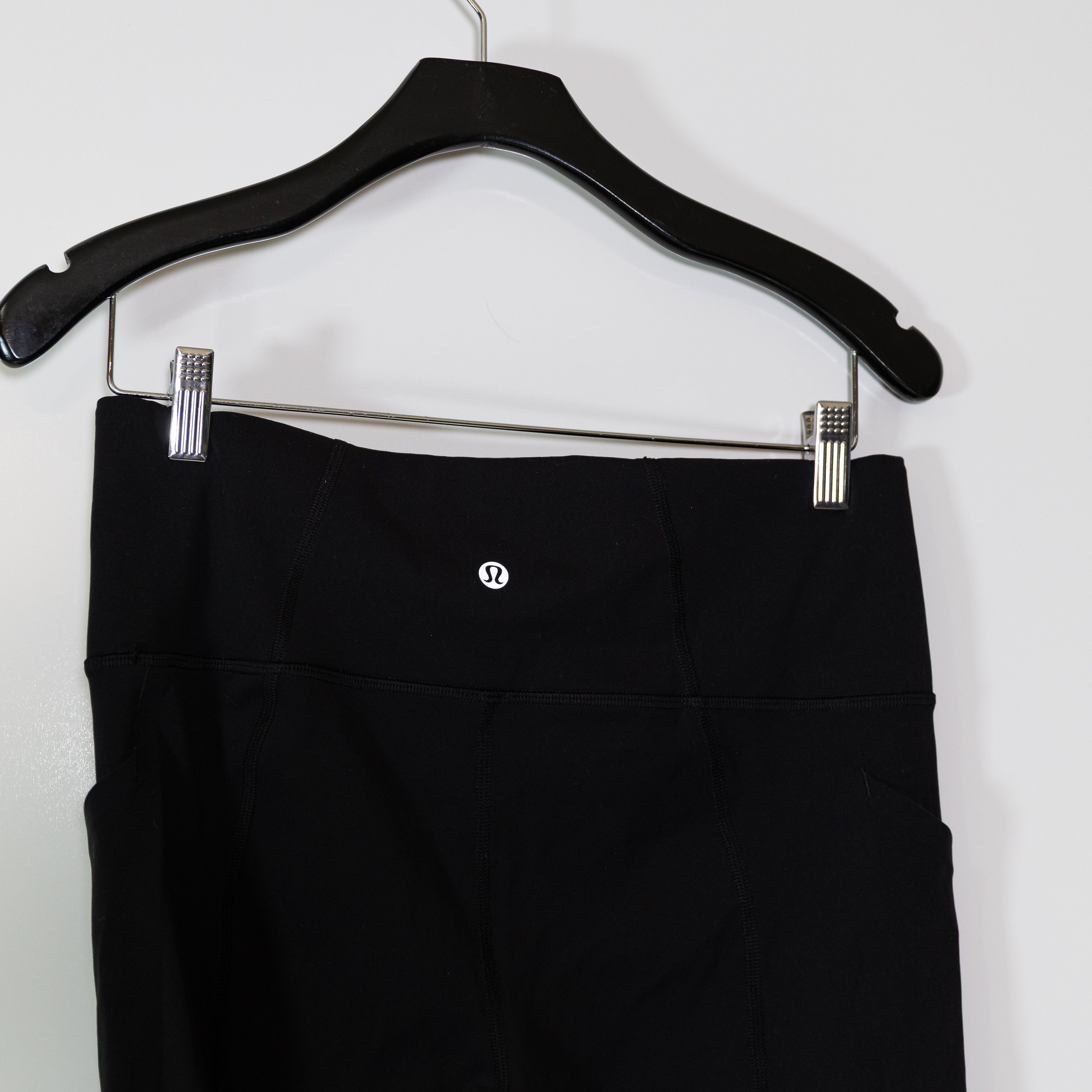 Lululemon Women's Pace Rival High Rise Athletic Work Out Leggings Crop 22" Black