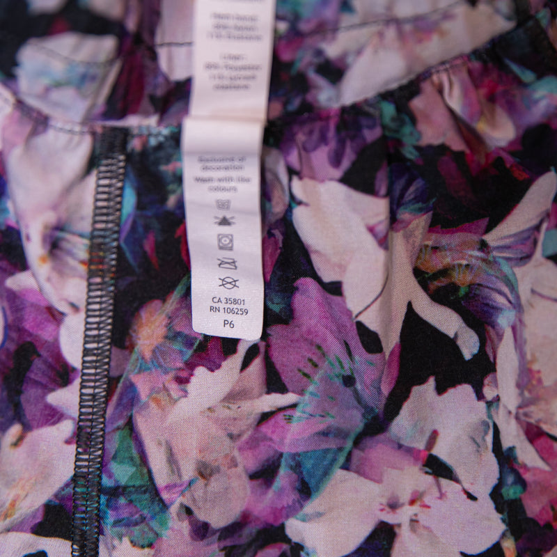 Lululemon Hotty Hot 2.5" Utopia Multi Deep Phantom Floral Print Athletic Shorts