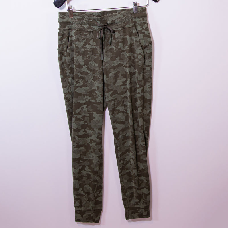 Lululemon Ready To Rulu Jogger Pants 29" Heritage Camo Dark Olive Green Twill 8