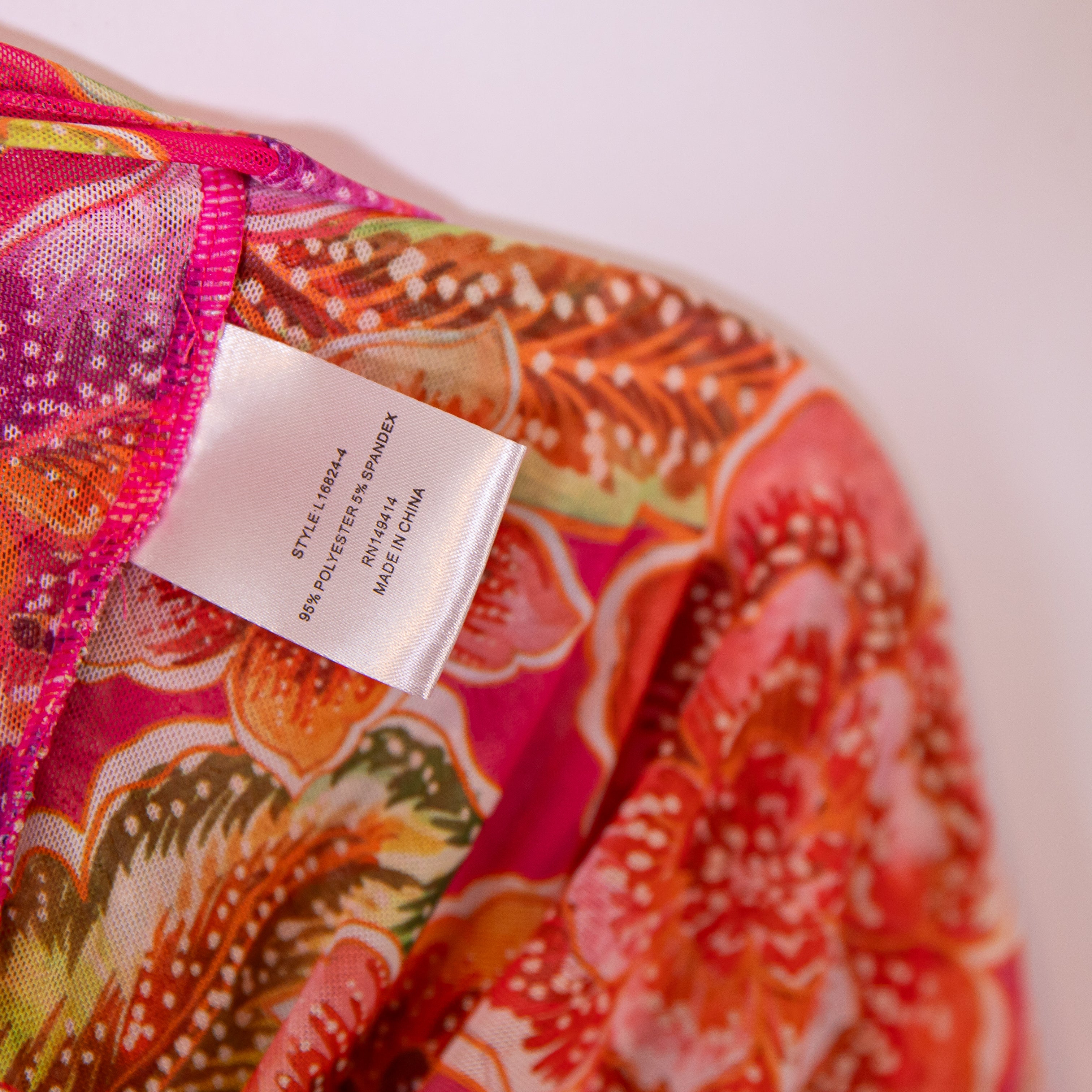 NEW Johnny Was Jade Corbetta Relaxed Smocked Ruched Multi Color Blouse Shirt L