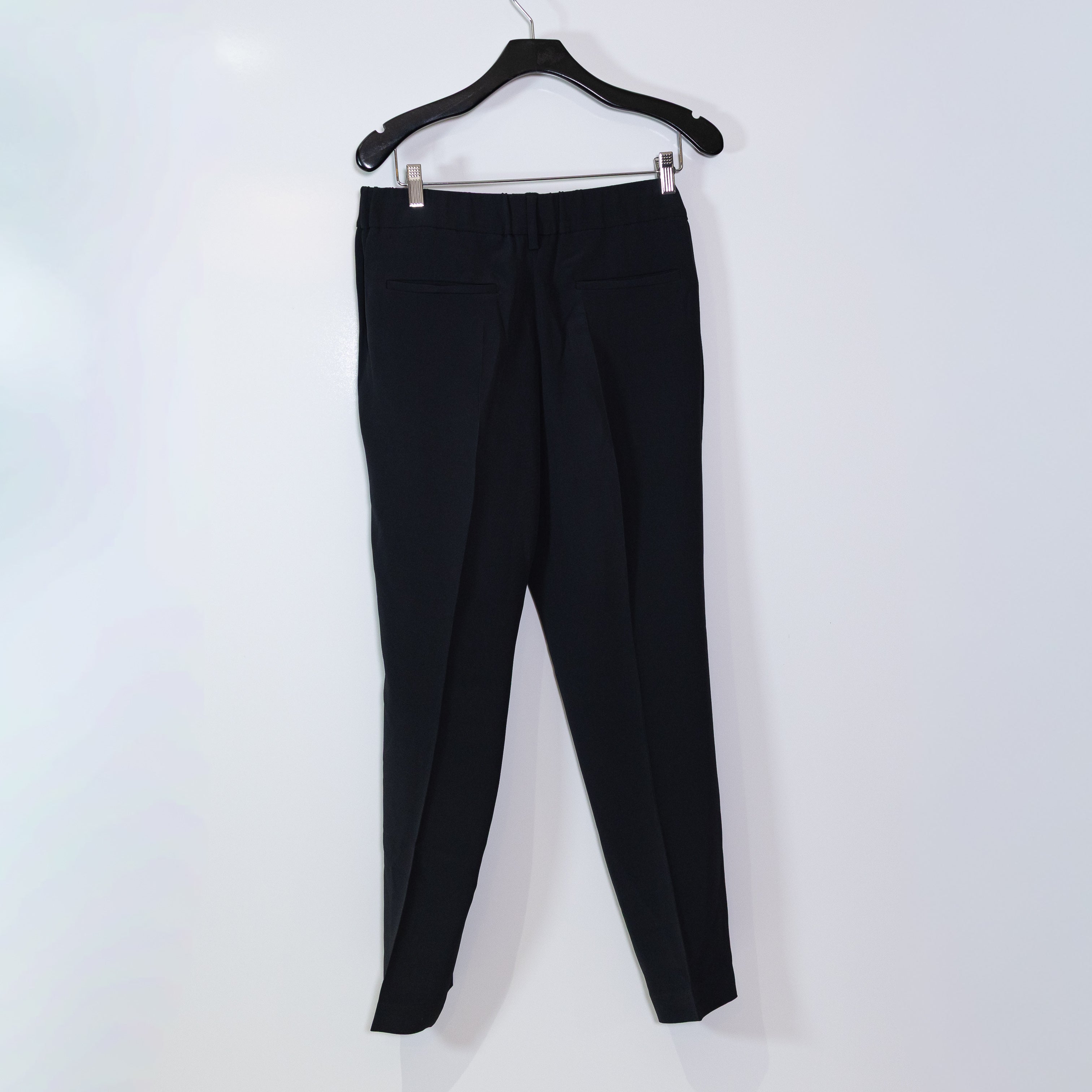 Brunello Cucinelli Made In Italy Women's Silk Chiffon Pleated Ankle Crop Pants