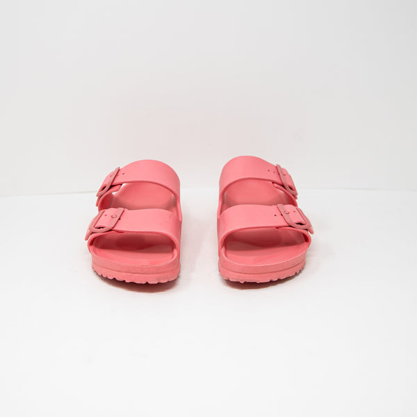 Birkenstock Arizona Essentials EVA Open Toe Buckle Flat Sandals Shoes Candy Pink