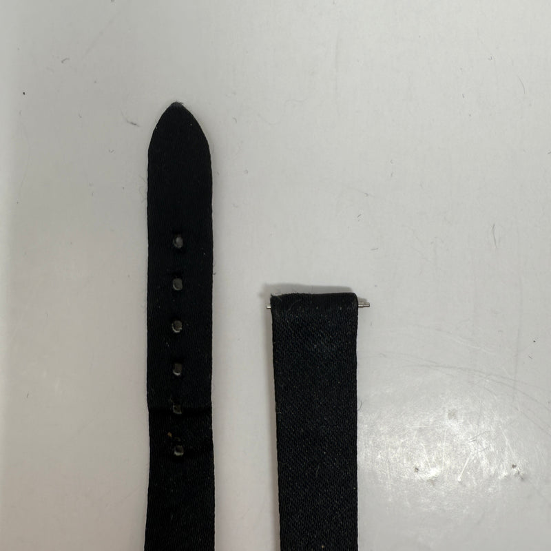 Franck Muller Geneve Black Satin Silk Extra Spare Strap Watch Accessory