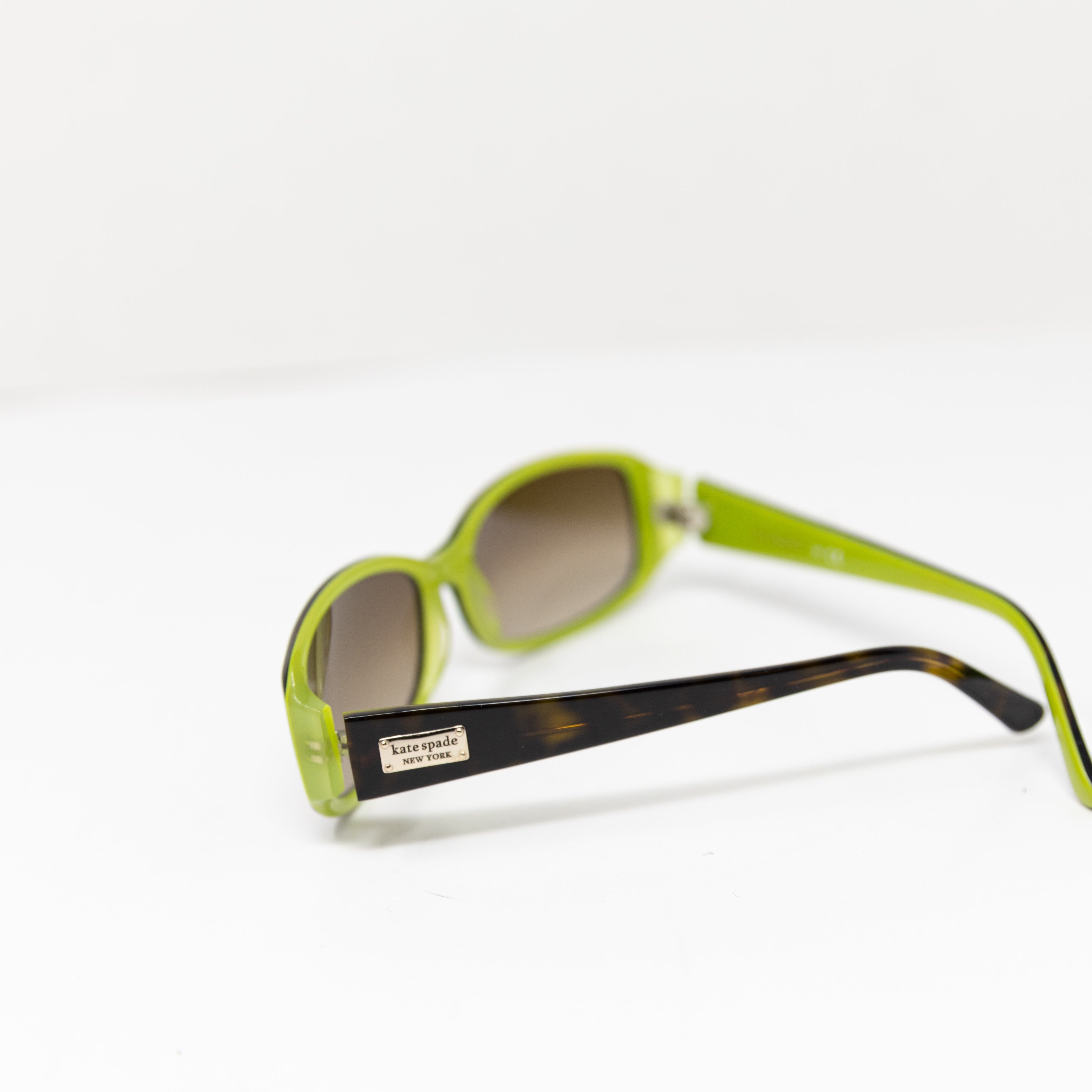 Kate Spade Women's Paxton Slim Rectangular Tortoise Shell Sunglasses