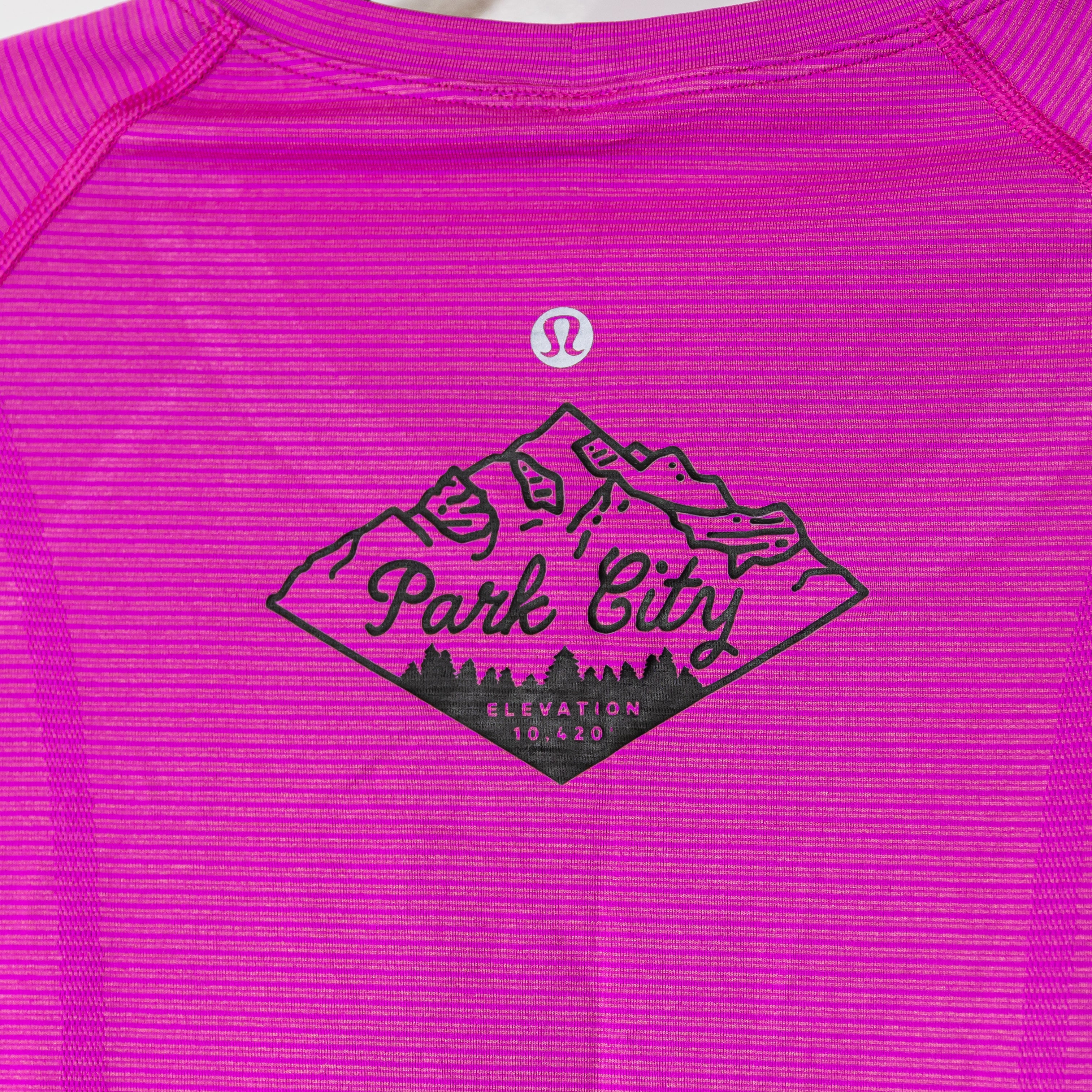 Lululemon Women's Run Swiftly Tech Short Sleeve Collectible Park City Tee Shirt