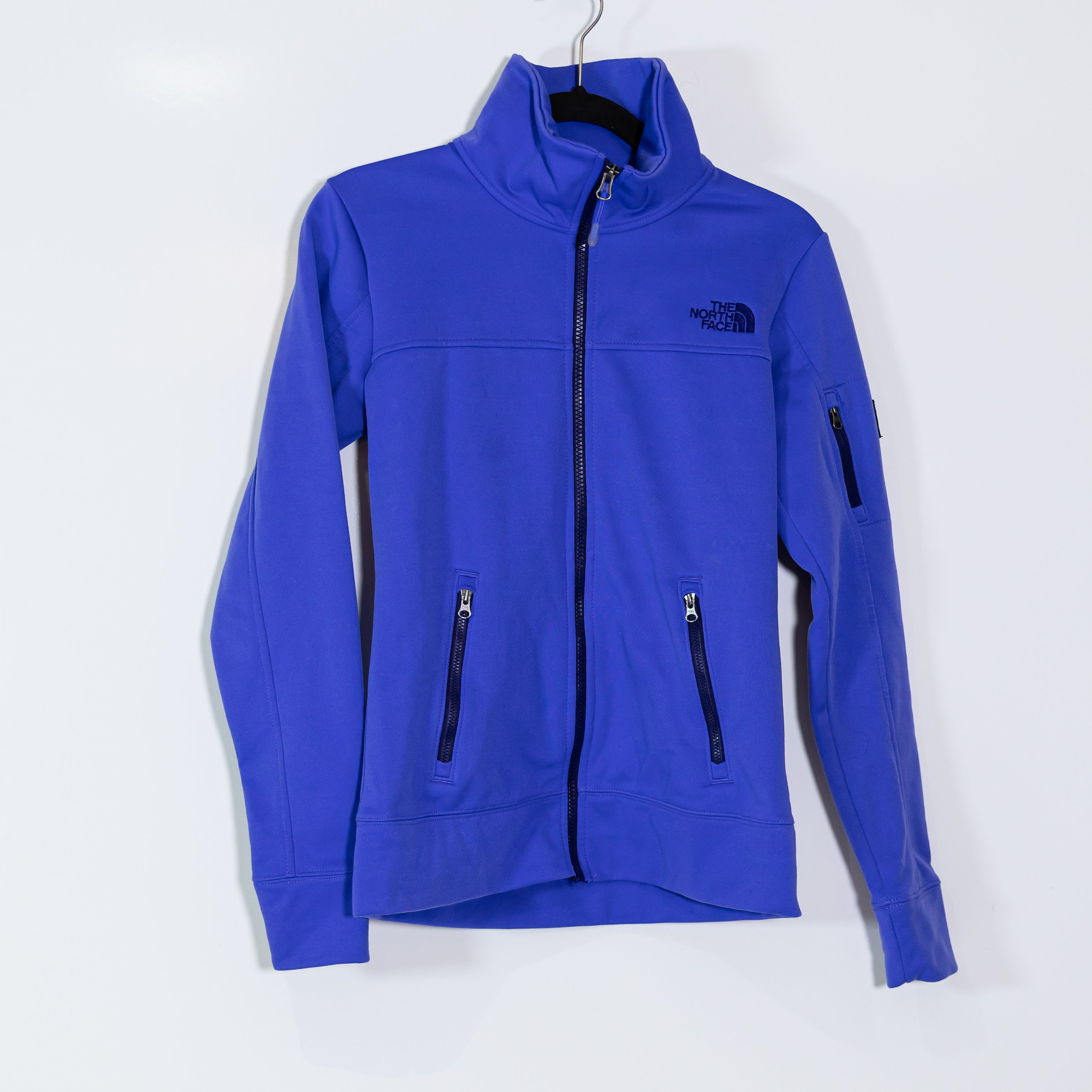 The North Face Women's Full Zip High Neck Fleece Lined Multi Pocket Jacket S