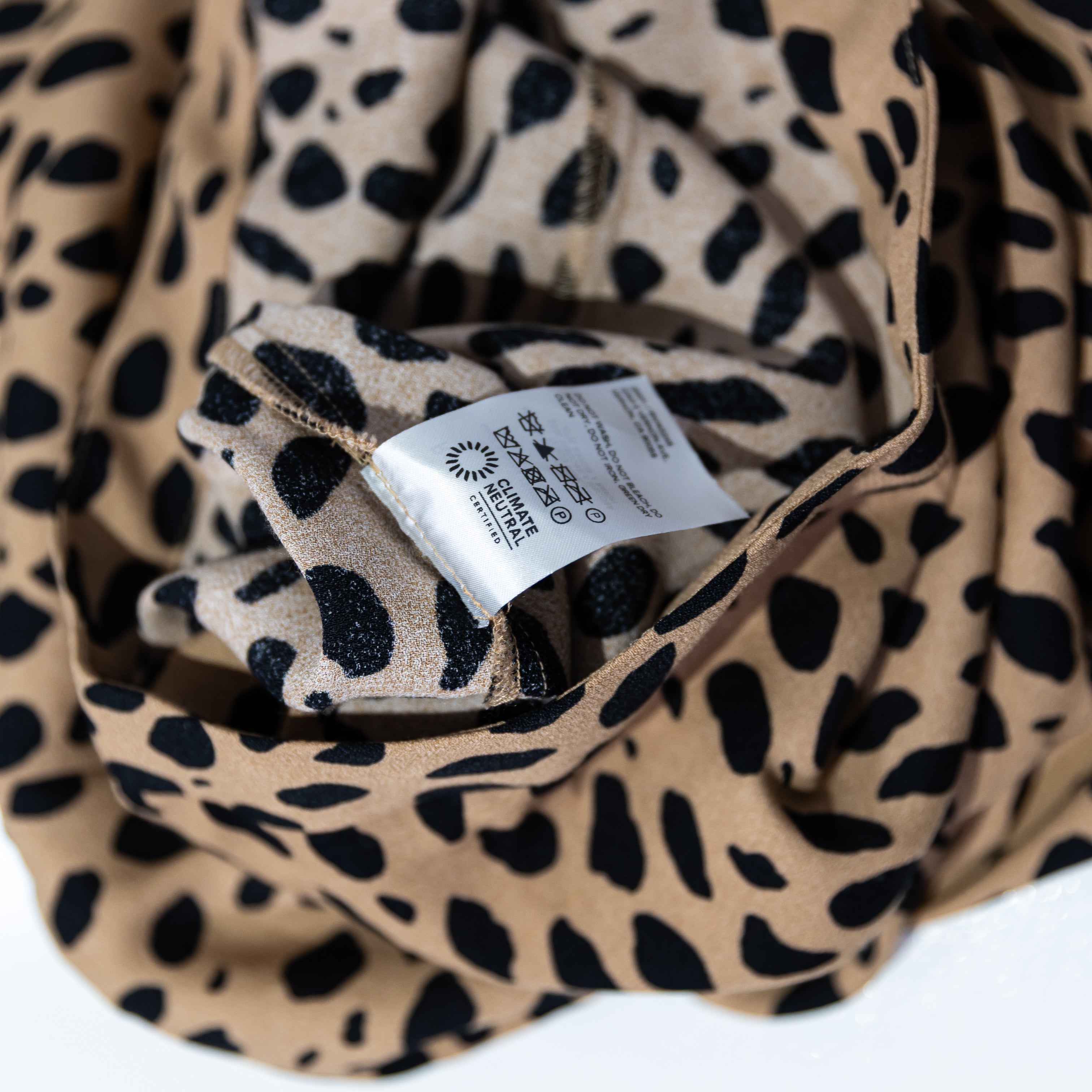 Reformation Bea Cheetah Leopard Animal Print Pattern Slip Midi Skirt 6P