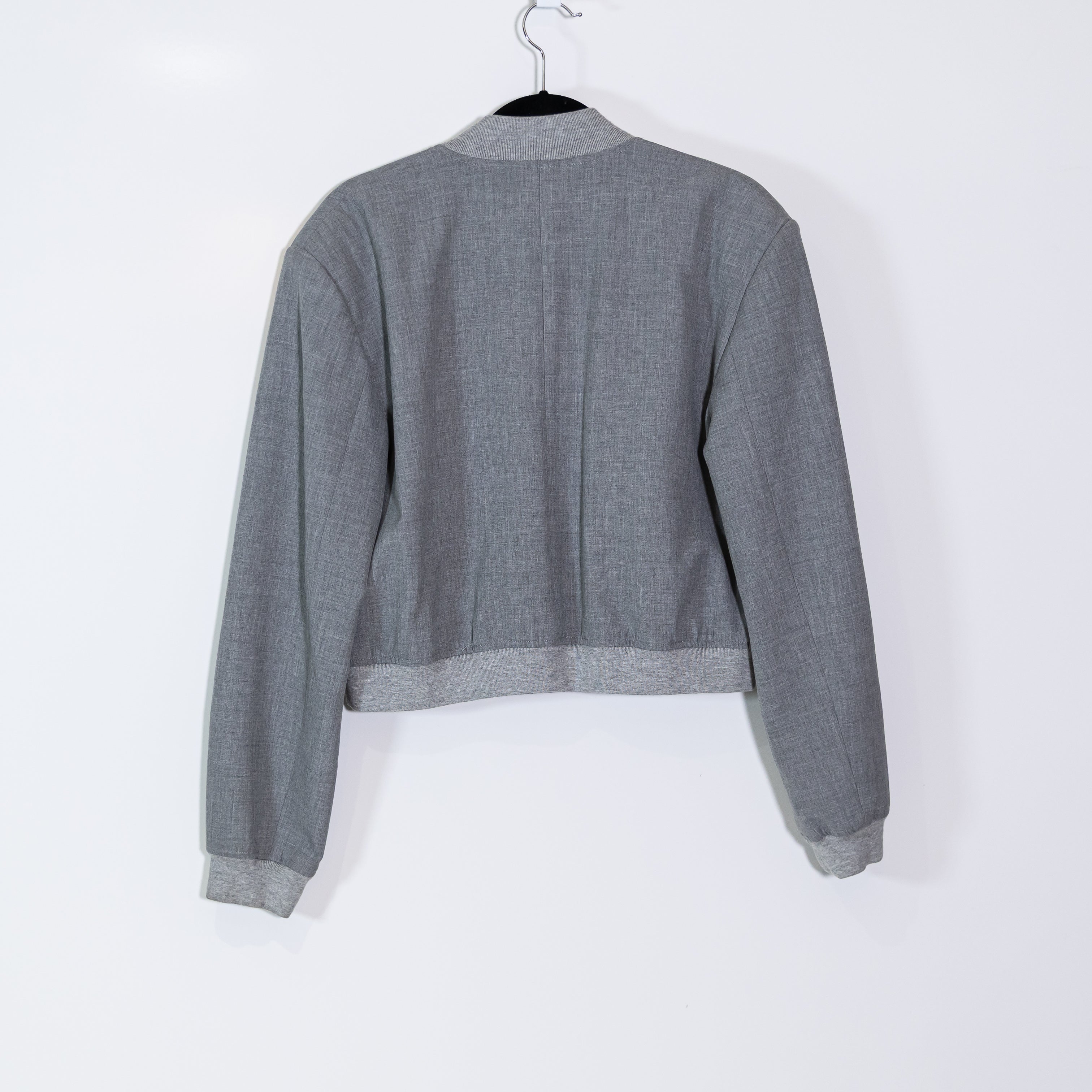 Babaton Aritzia Succession Softly Structured Bomber Jacket Shoulder Pads Large