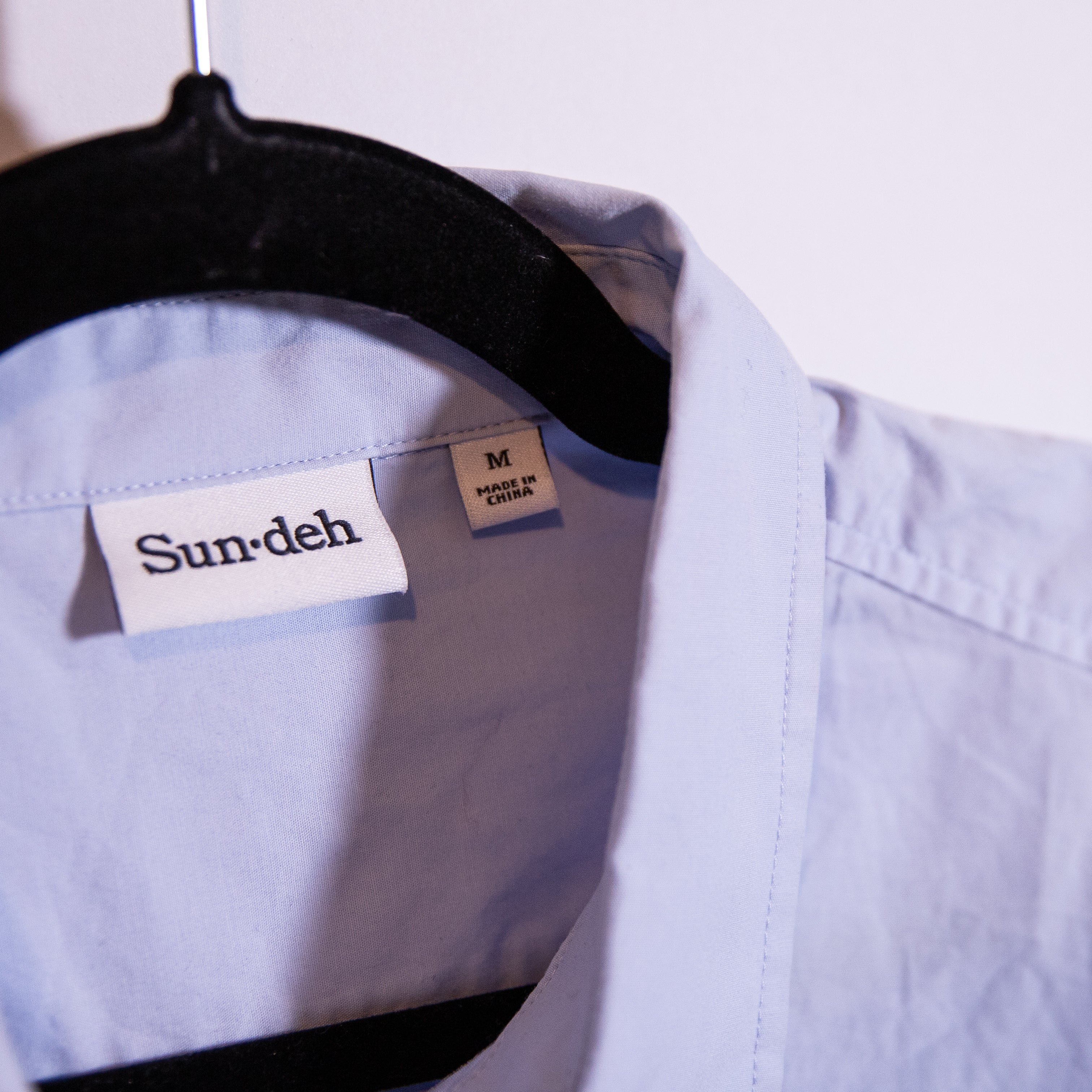 NEW Aritzia Sundeh Future Below Bum Cotton Poplin Collared Button Down Blouse M