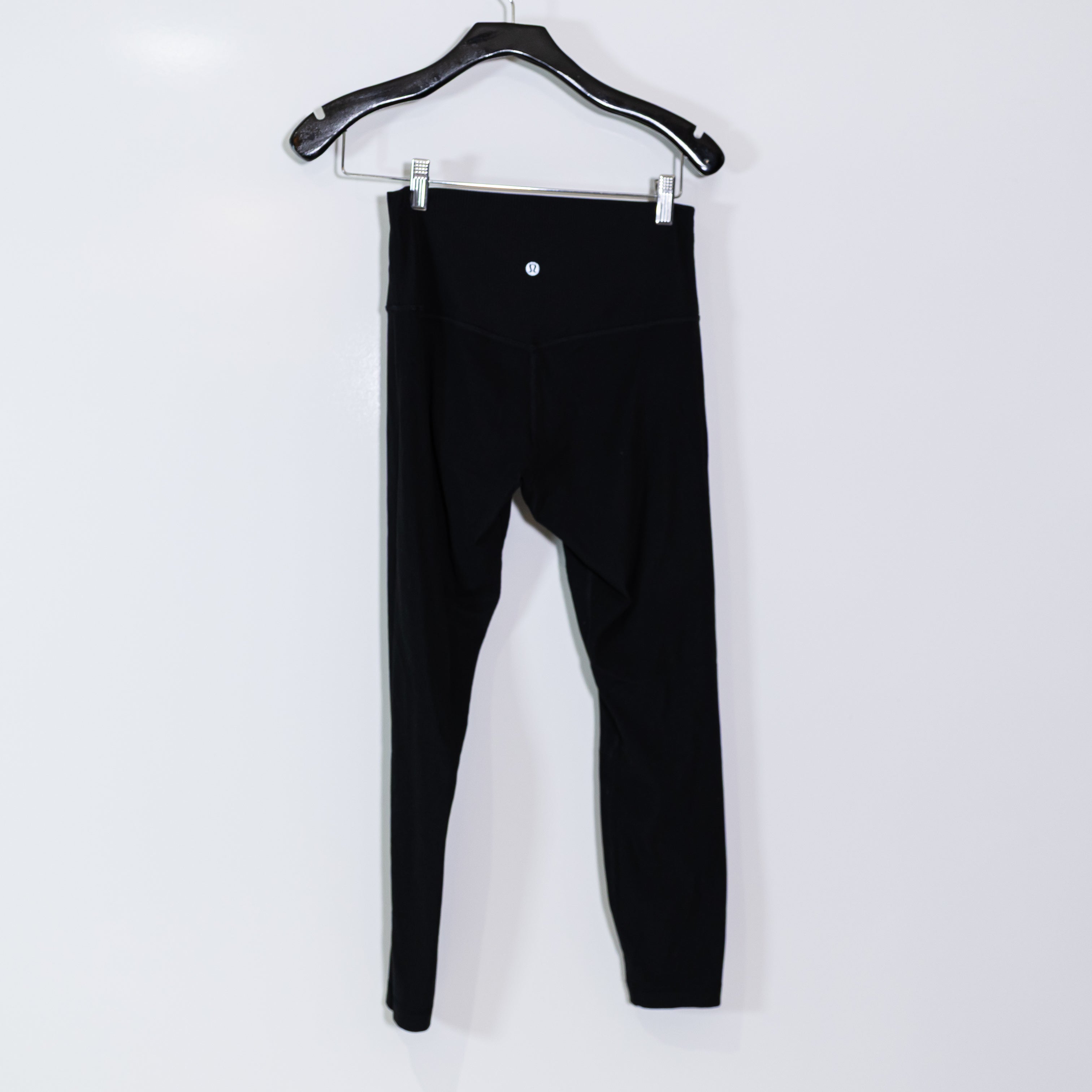 Lululemon Women's Align Ribbed High Rise Athletic Work Out Leggings Pant Black 8