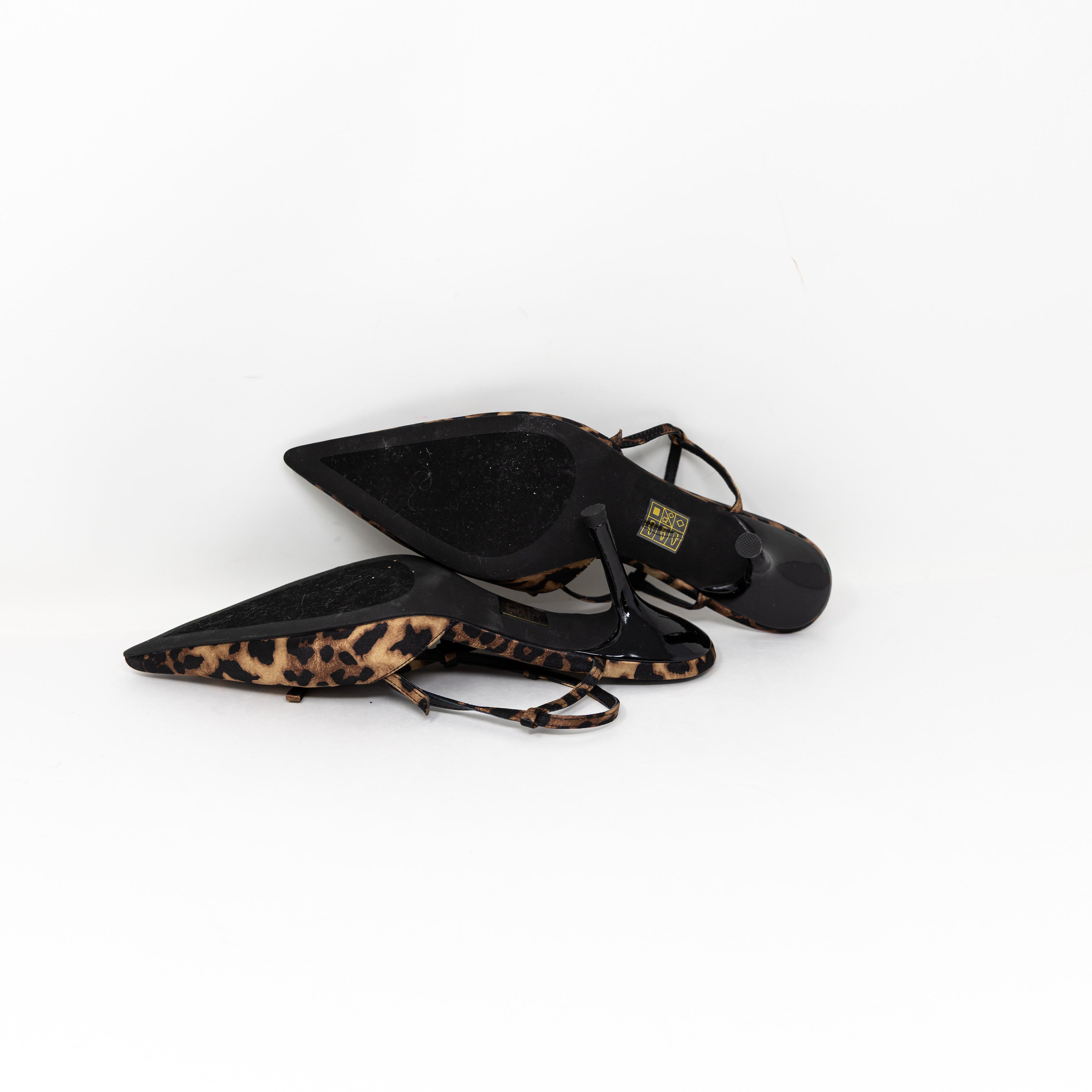 NEW Jeffrey Campbell Cheetah Leopard Animal Print Pattern Satin Pumps Heels Shoe