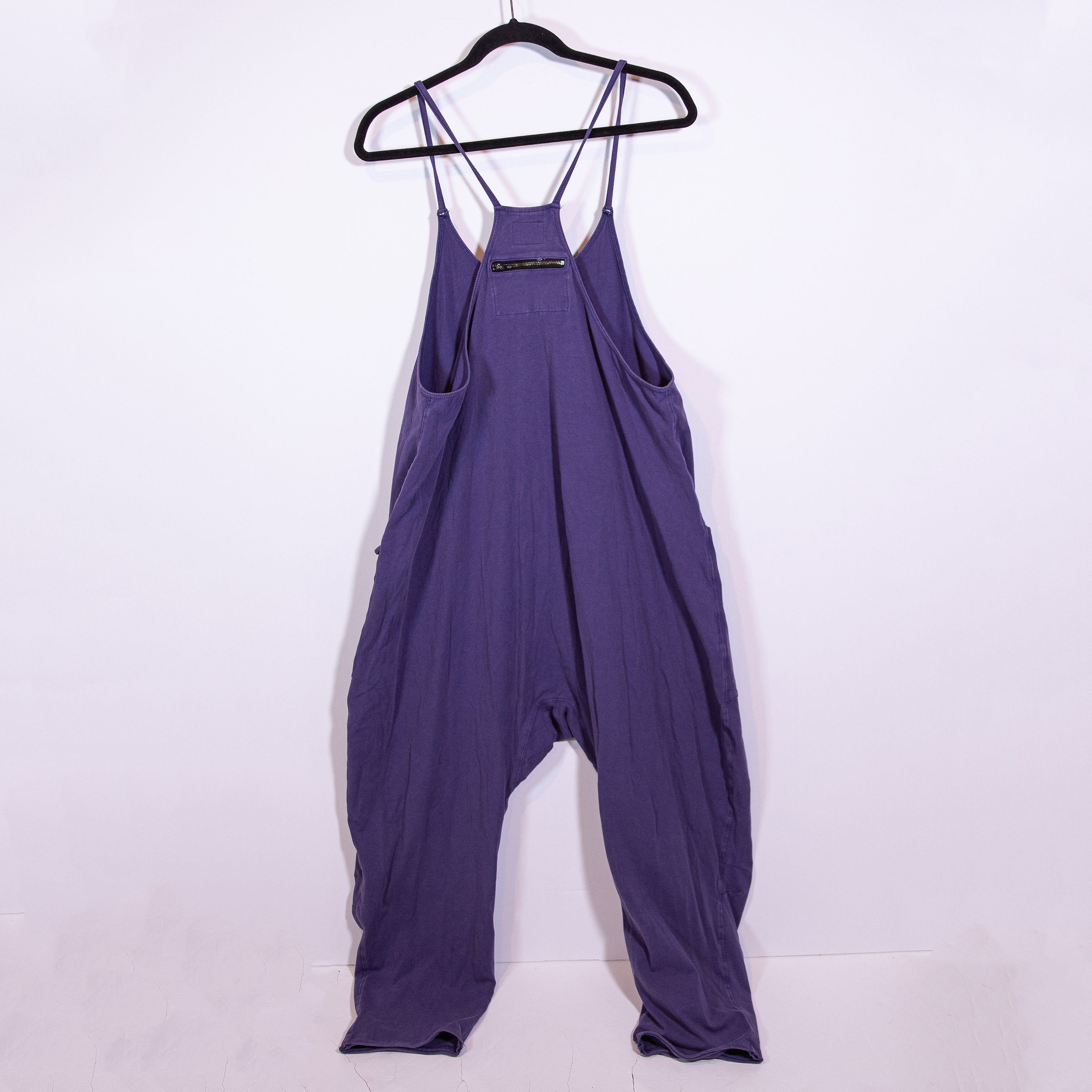 Free People FP Movement Hot Shot Onesie Oversized Jumpsuit Jumper Mulberry S
