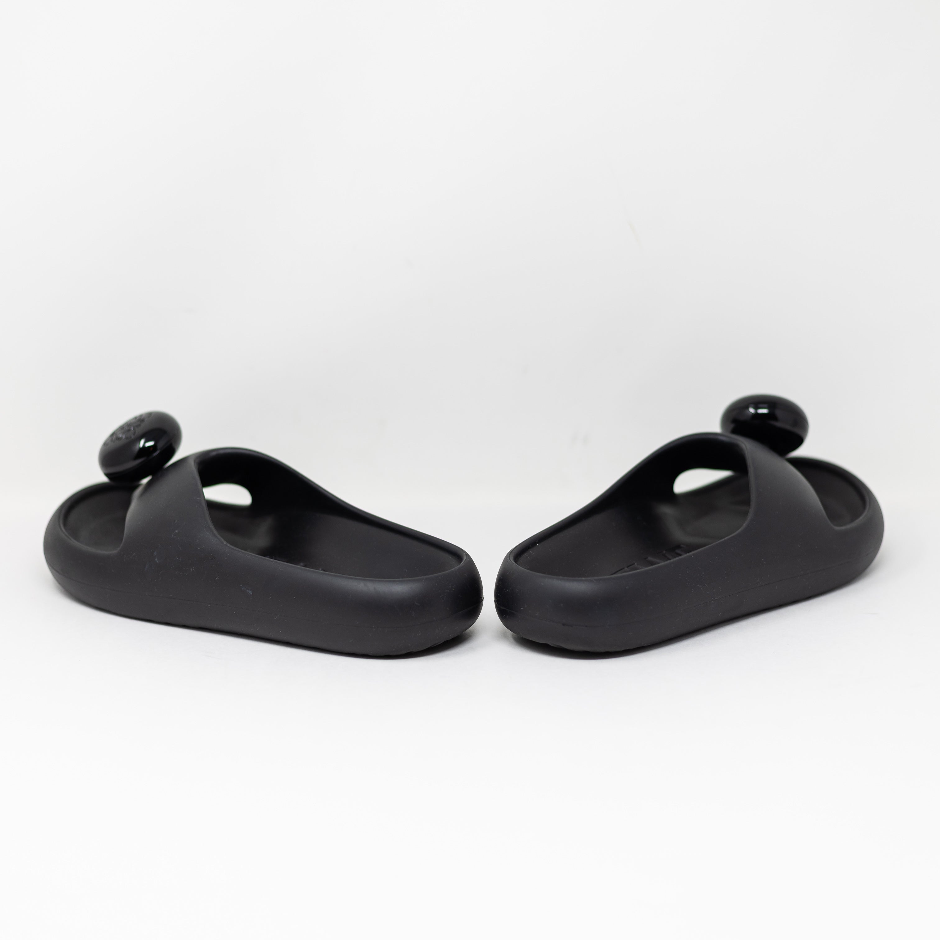 NEW Loewe + Paula's Ibiza Bubble Logo Detailed Rubber Flip Flop Sandals Slides