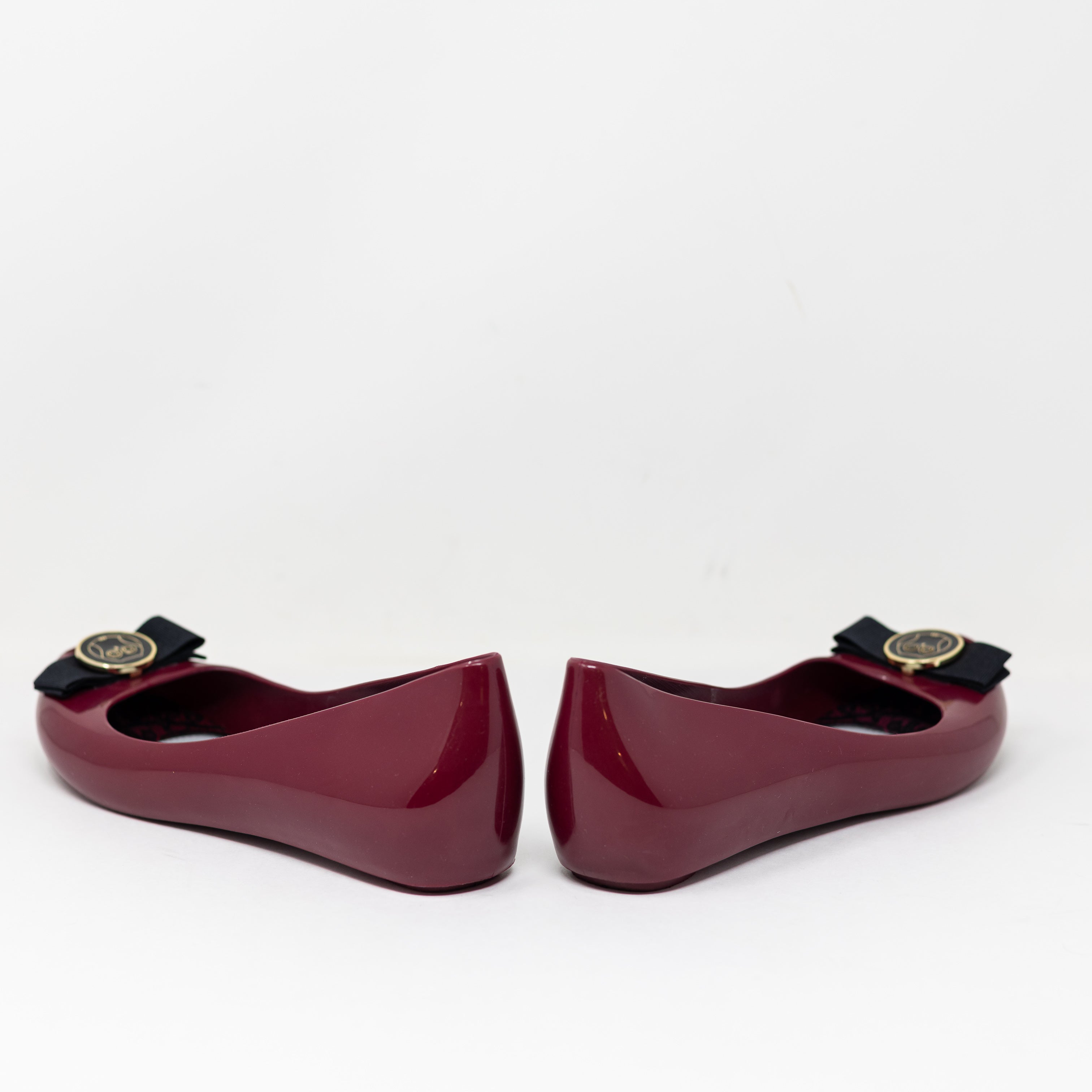 NEW Melissa x Jason Wu Ultragirl Peep Toe Rubber Water Resistant Wedge Shoes 10