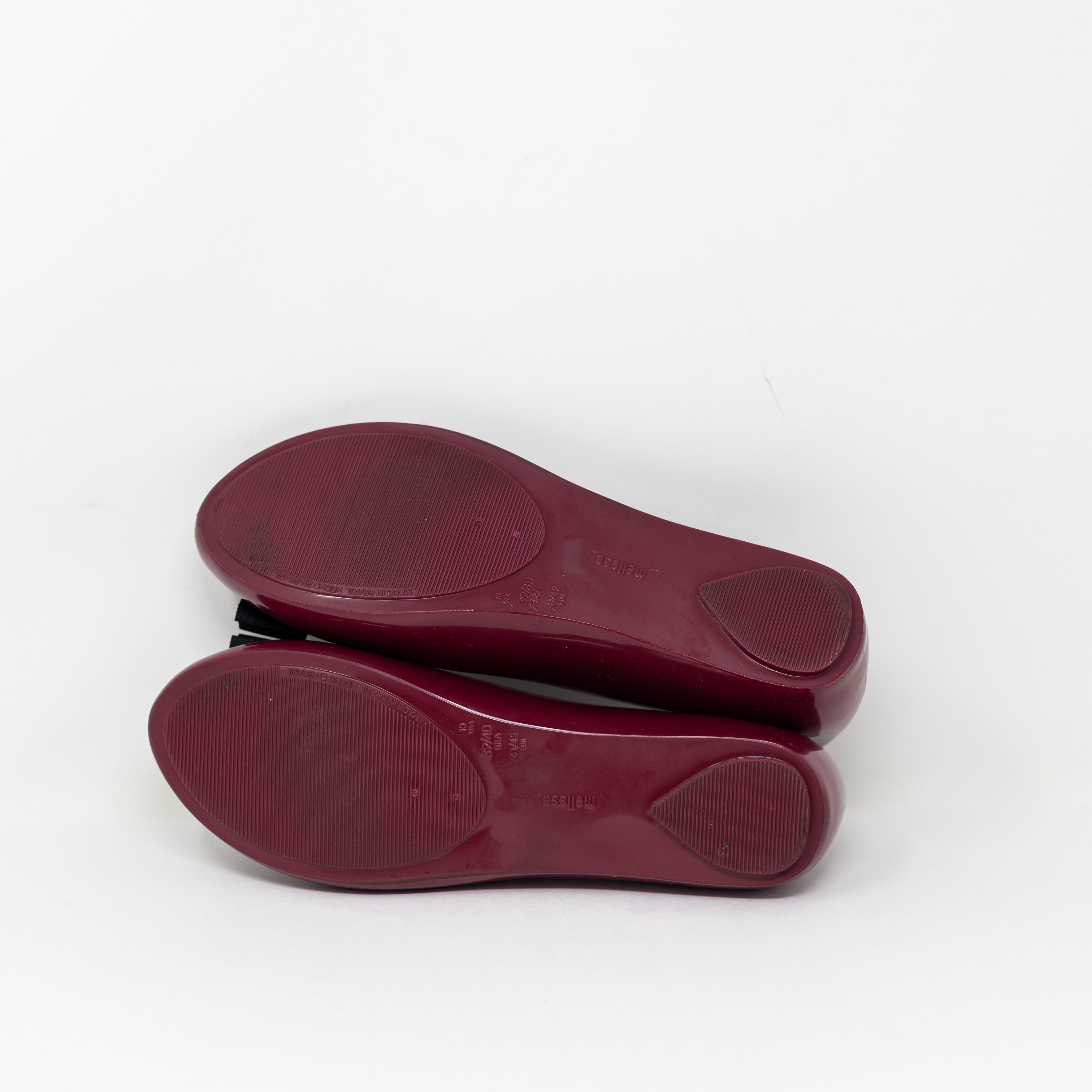 NEW Melissa x Jason Wu Ultragirl Peep Toe Rubber Water Resistant Wedge Shoes 10