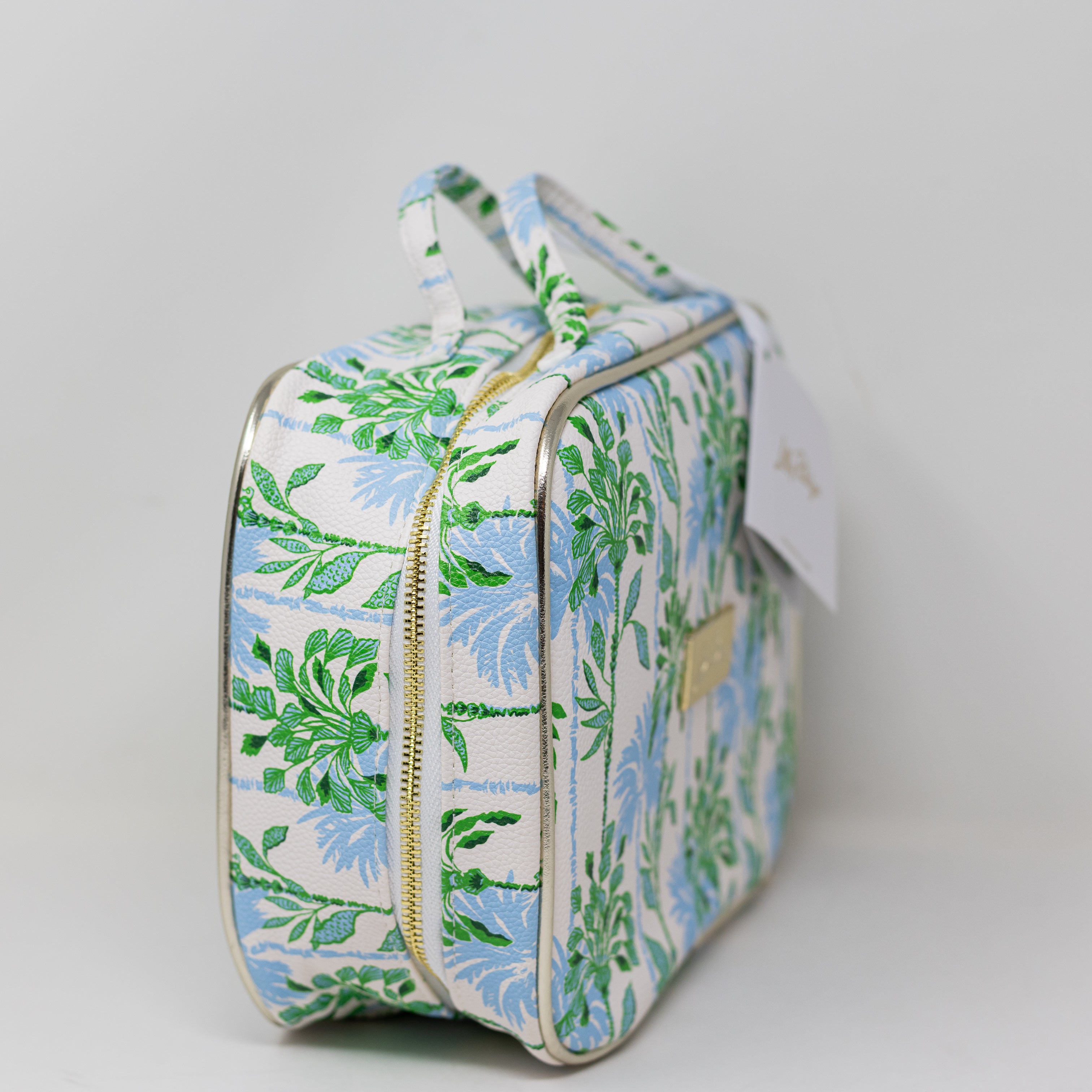 NEW Lilly Pulitzer Toiletry Travel Makeup Beauty Case Swayin In The Breeze Print