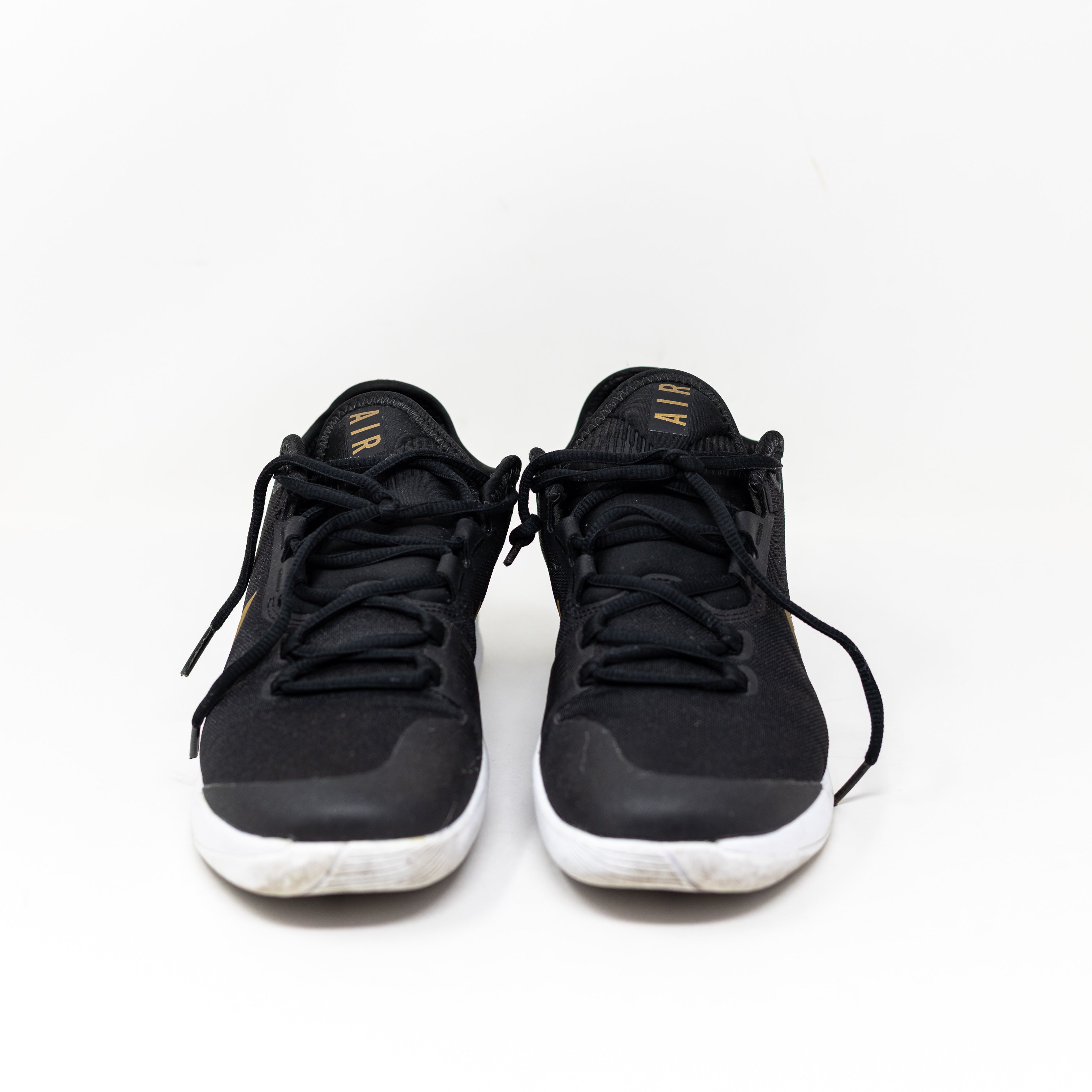 Nike Women's Air Max Wildcard Hard Court Lace Up Low Top Sneaker Shoe Black Gold